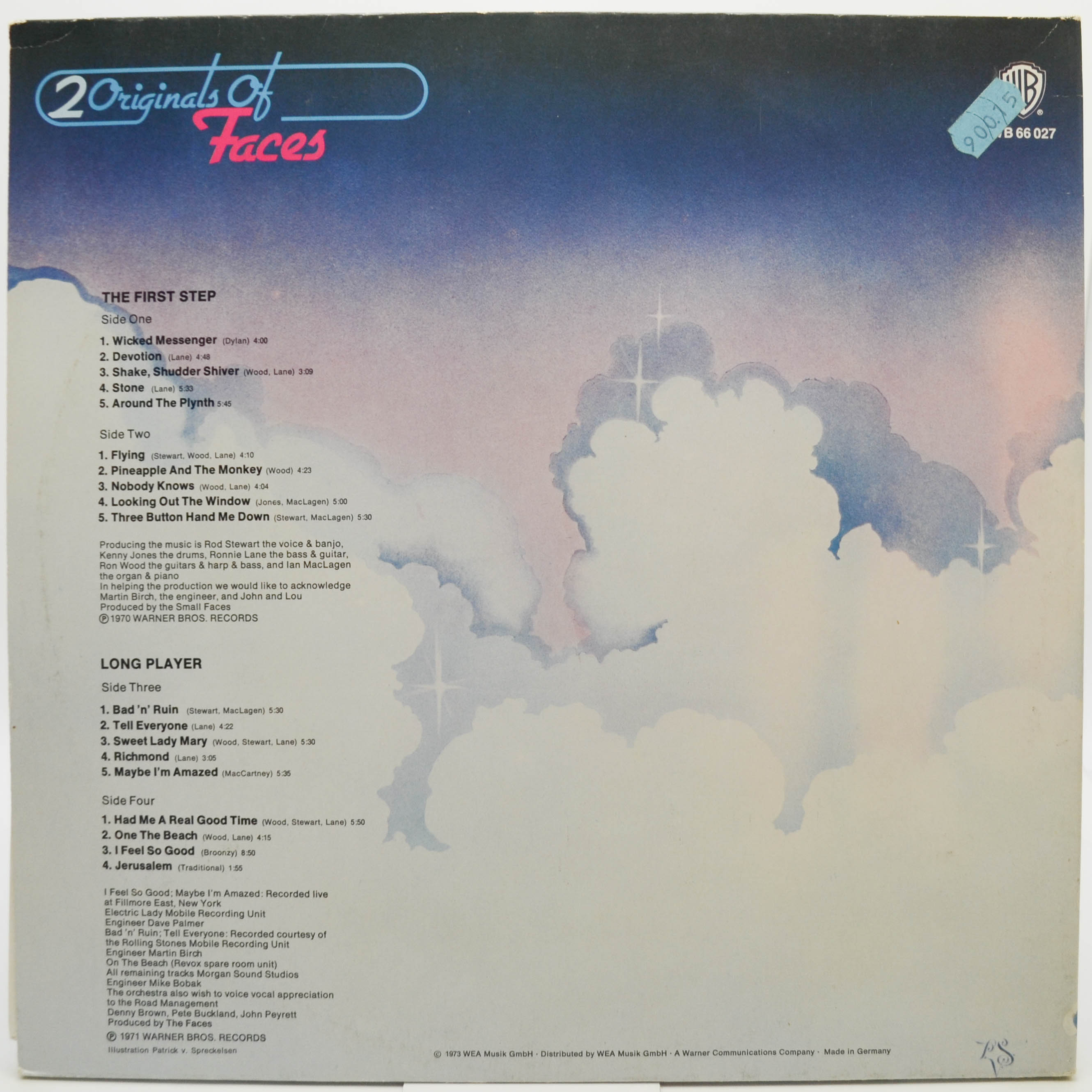 Faces — 2 Originals Of Faces (2LP), 1973