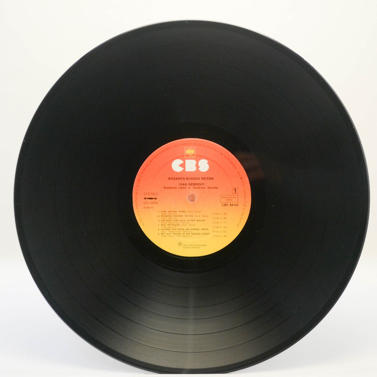 Ivan Rebroff — Kosaken Müssen Reiten, 1970