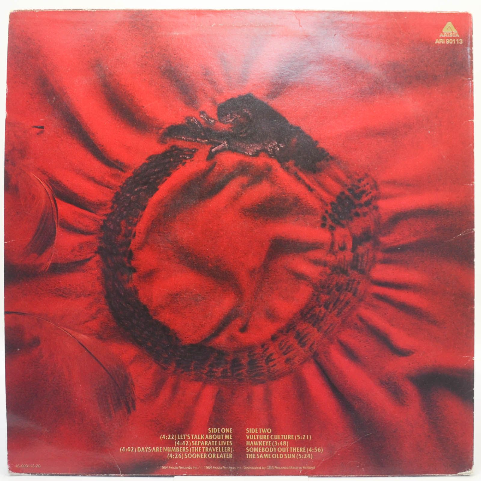 Alan Parsons Project — Vulture Culture, 1985