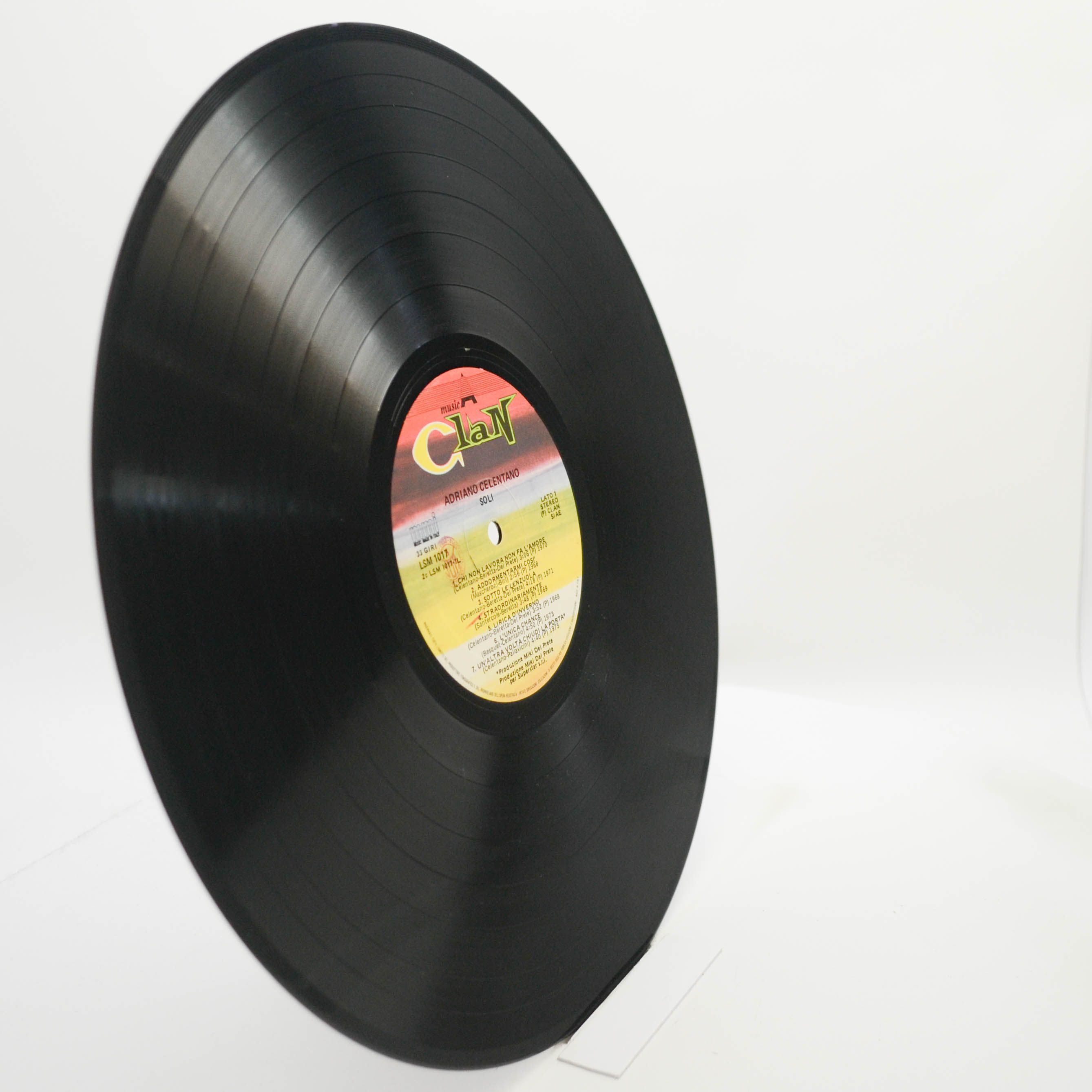 Adriano Celentano — Soli (Italy, Clan), 1984