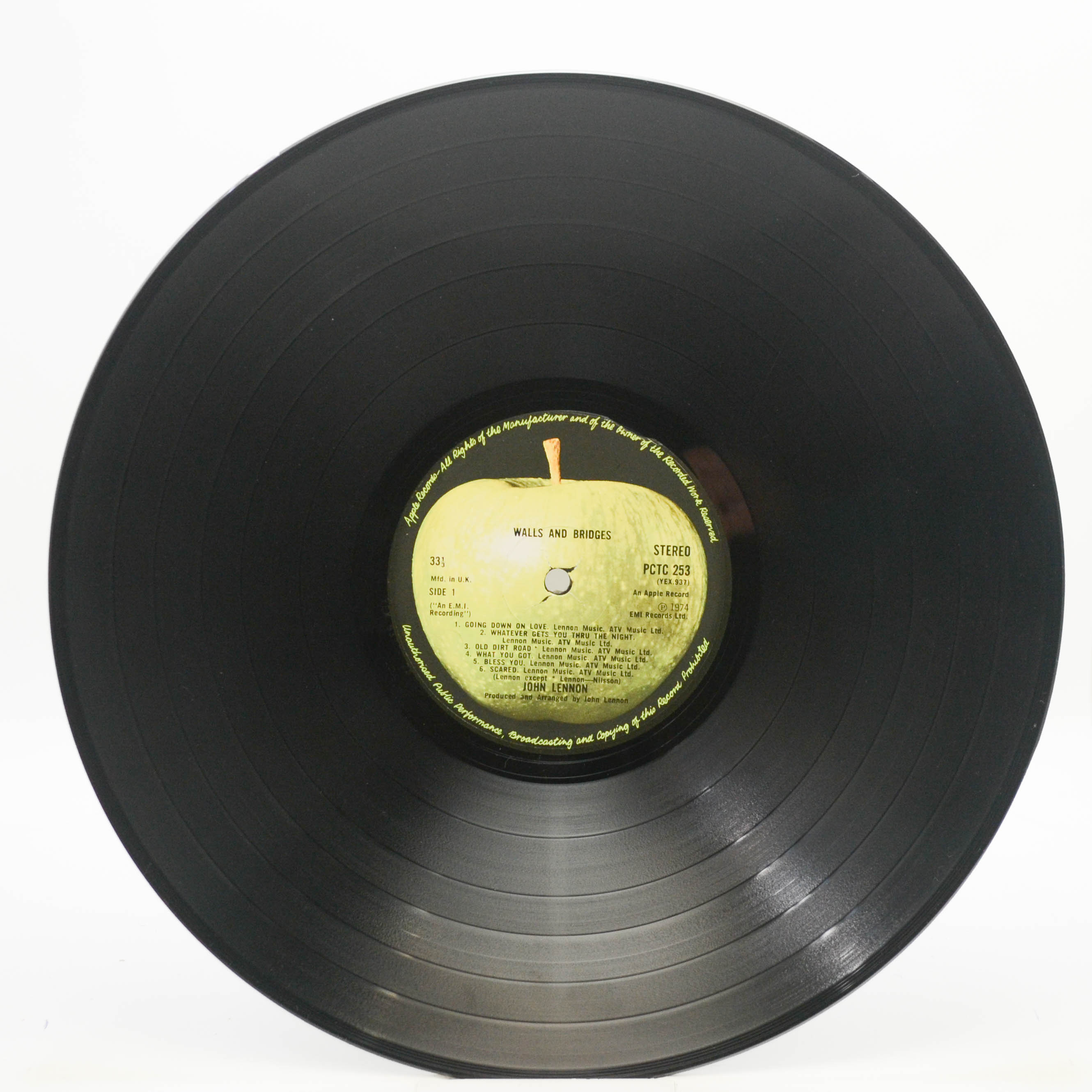 John Lennon — Walls And Bridges (UK, booklet ), 1974