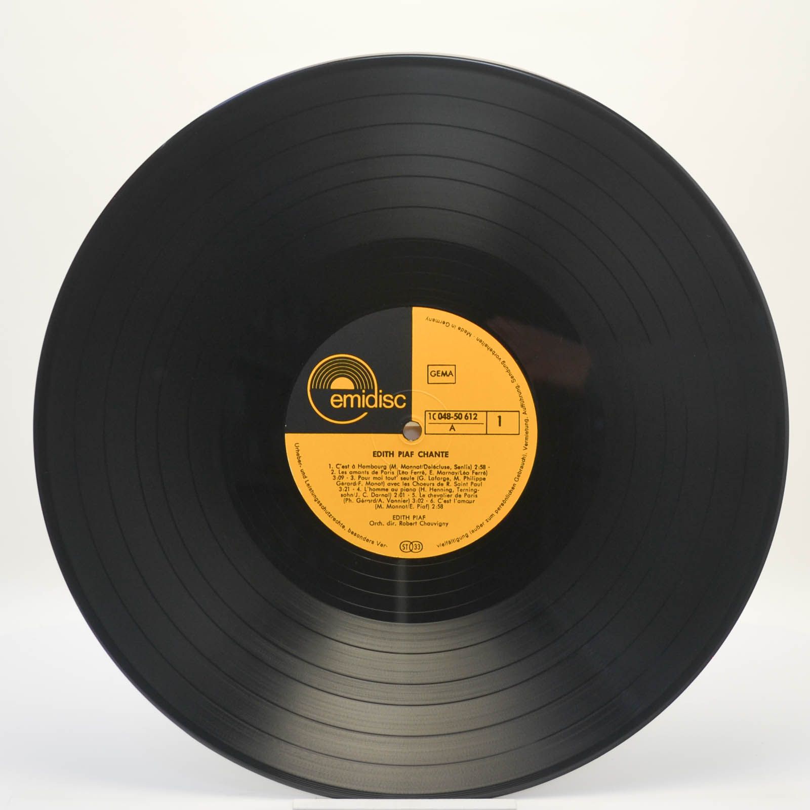 Edith Piaf — Chante, 1970