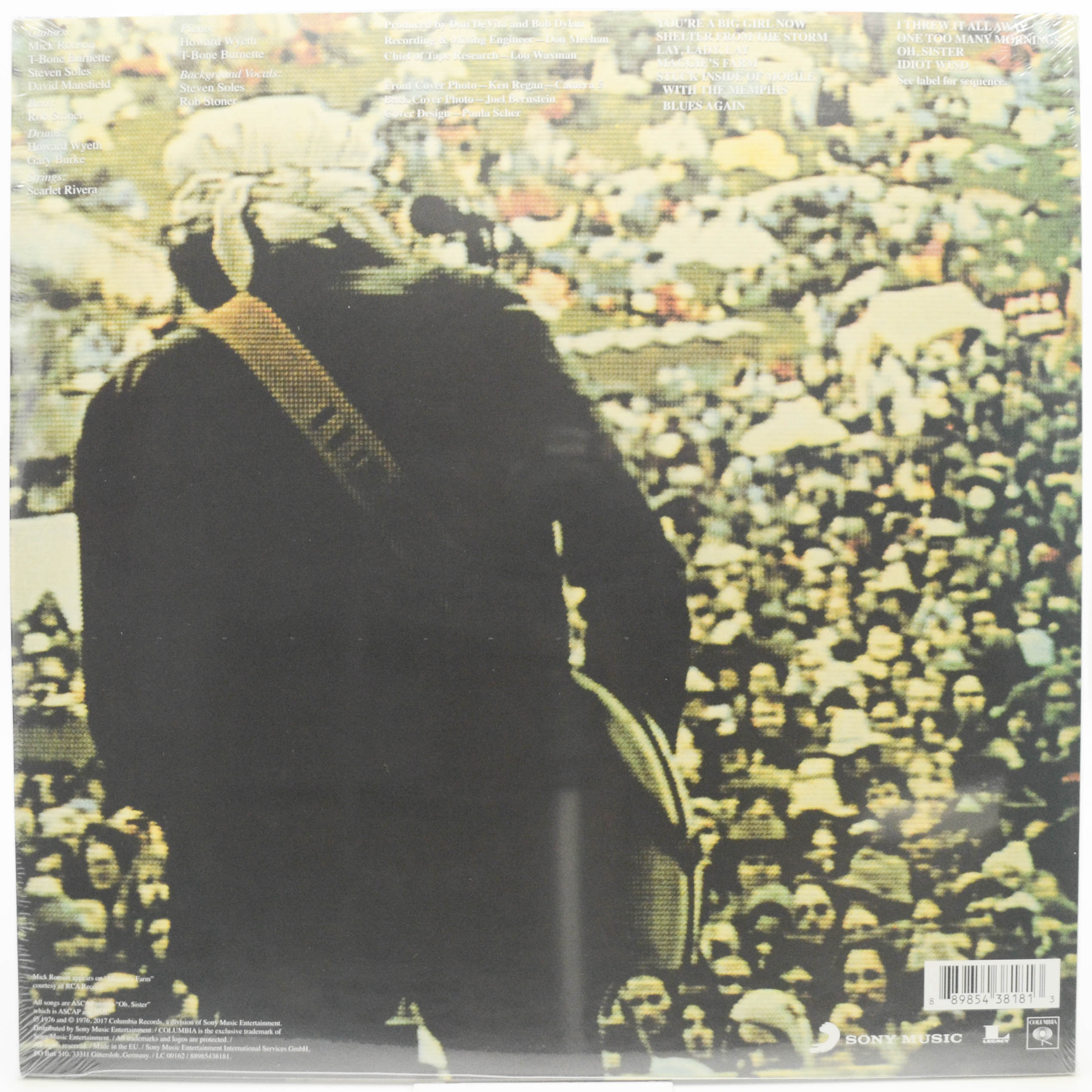 Bob Dylan — Hard Rain, 1976