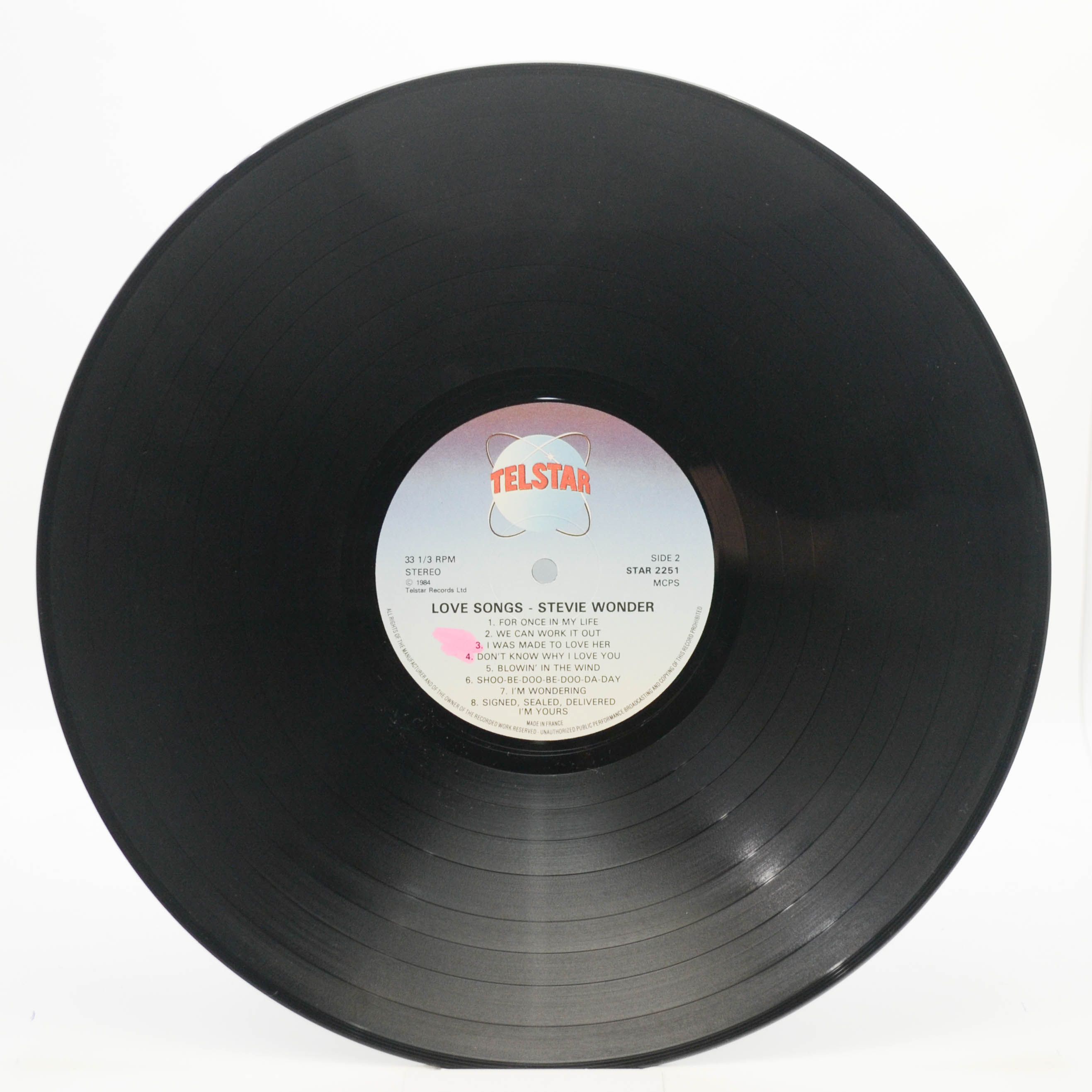 Stevie Wonder — Love Songs, 1984