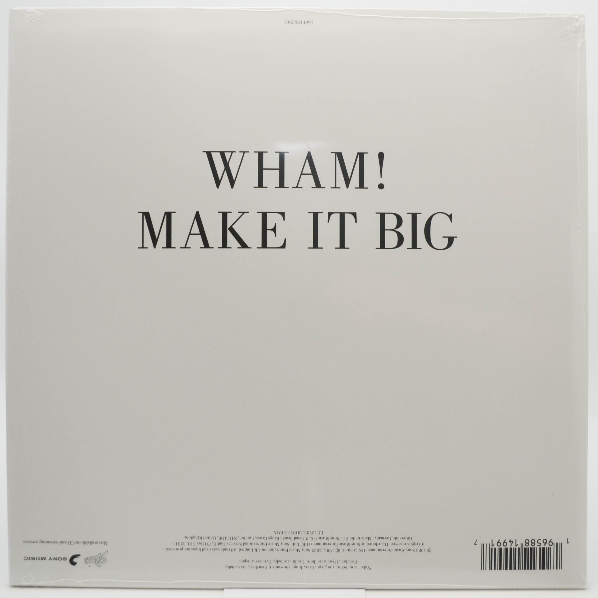Wham! — Make It Big, 1984