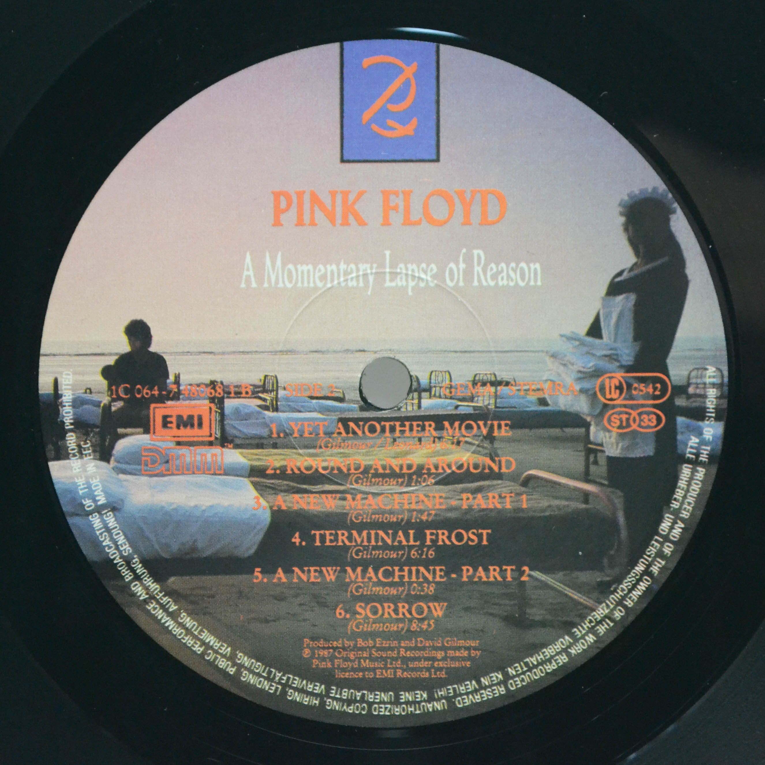 Pink Floyd — A Momentary Lapse Of Reason, 1987