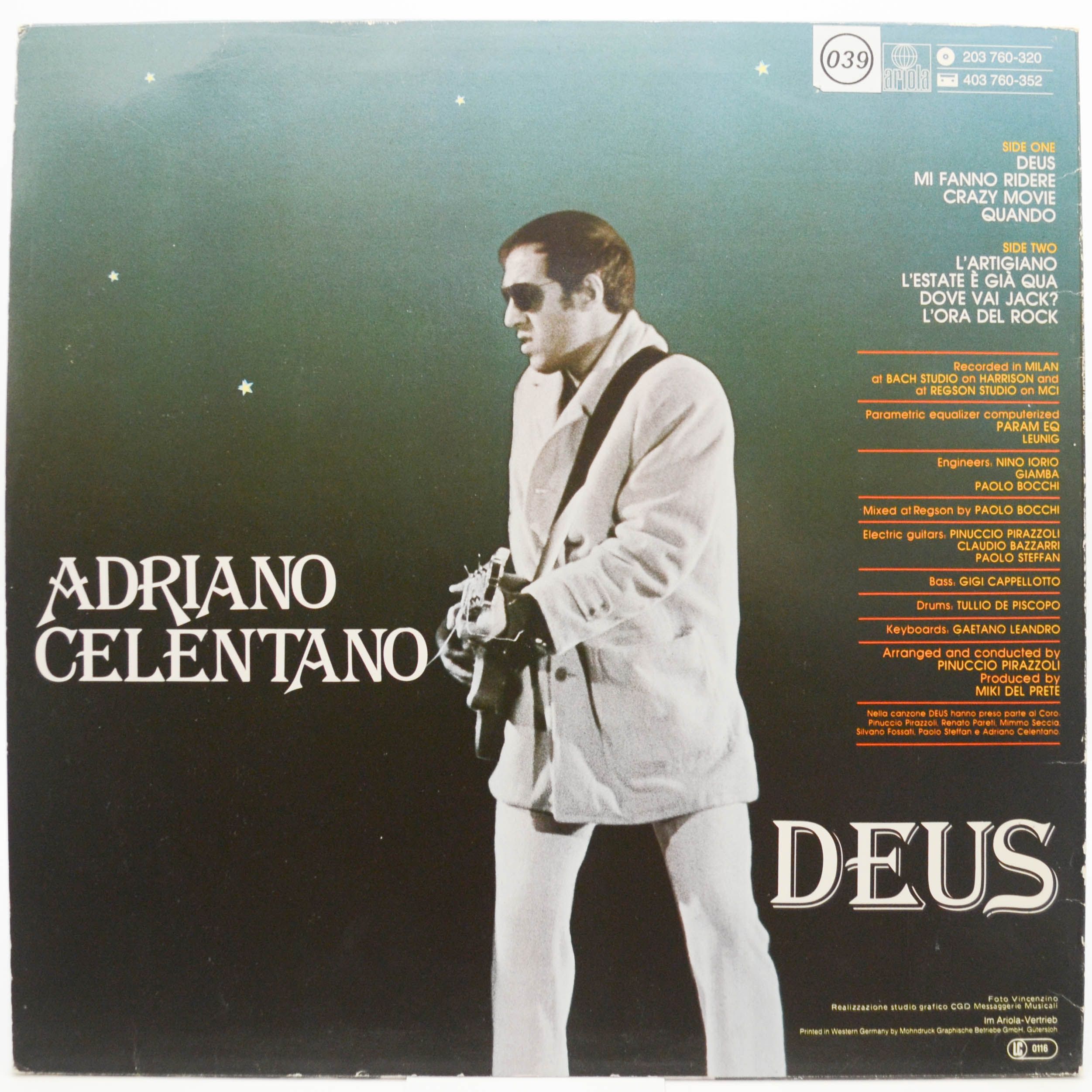 Adriano Celentano — Deus, 1981