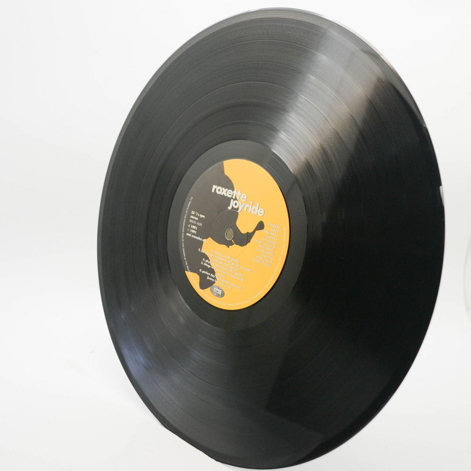 Roxette — Joyride (1-st, Sweden), 1991