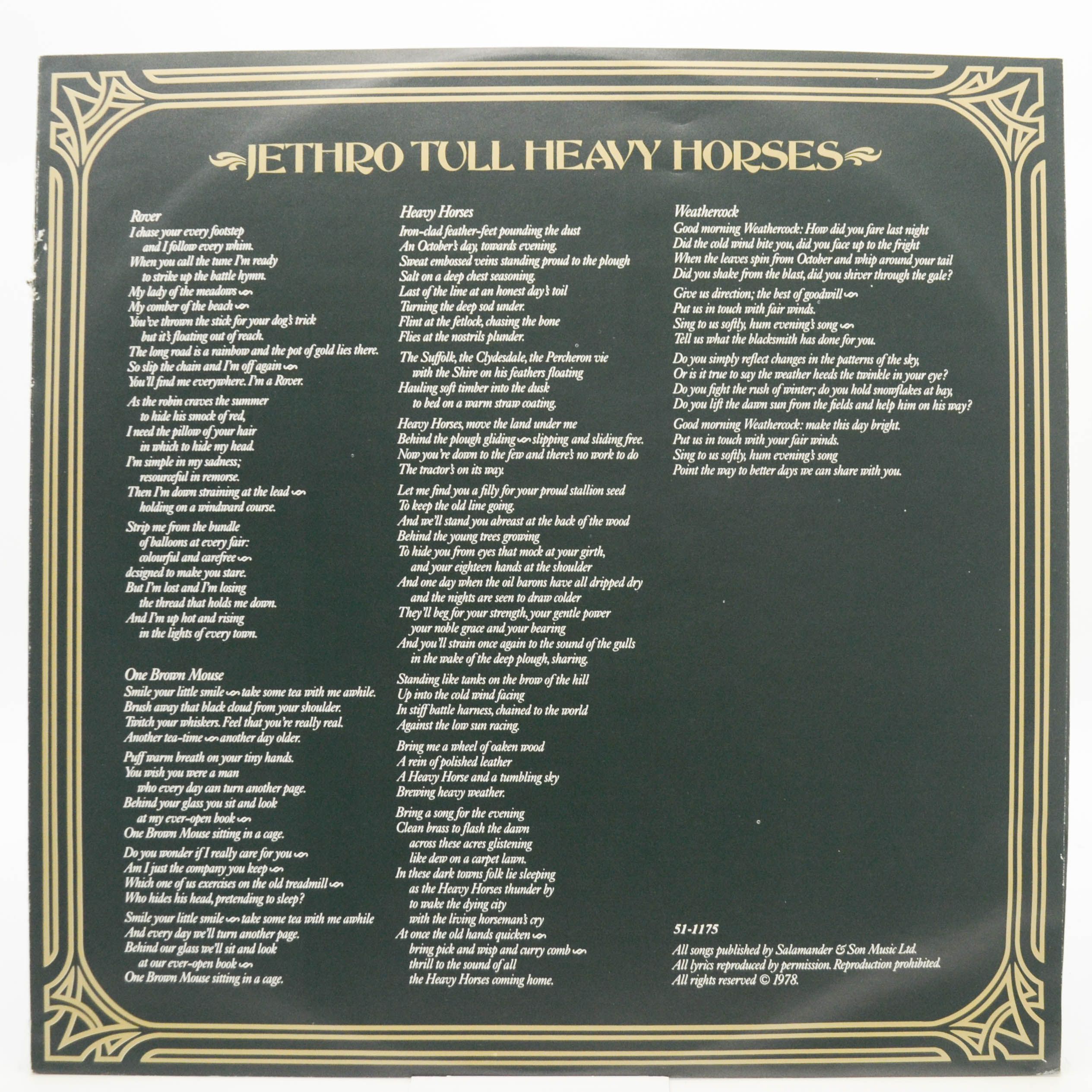 Jethro Tull — Heavy Horses, 1978