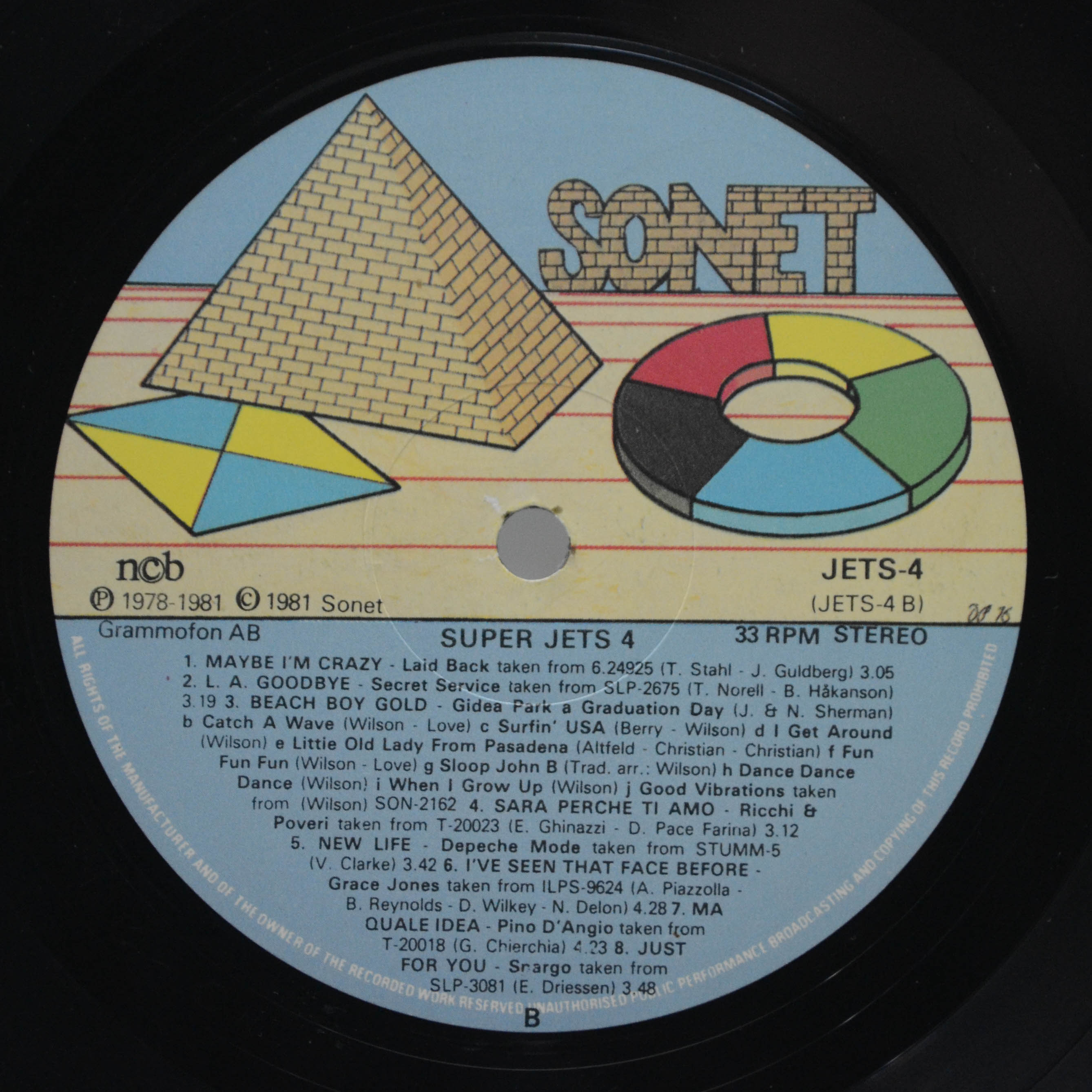 Various — Super Jets 4, 1981