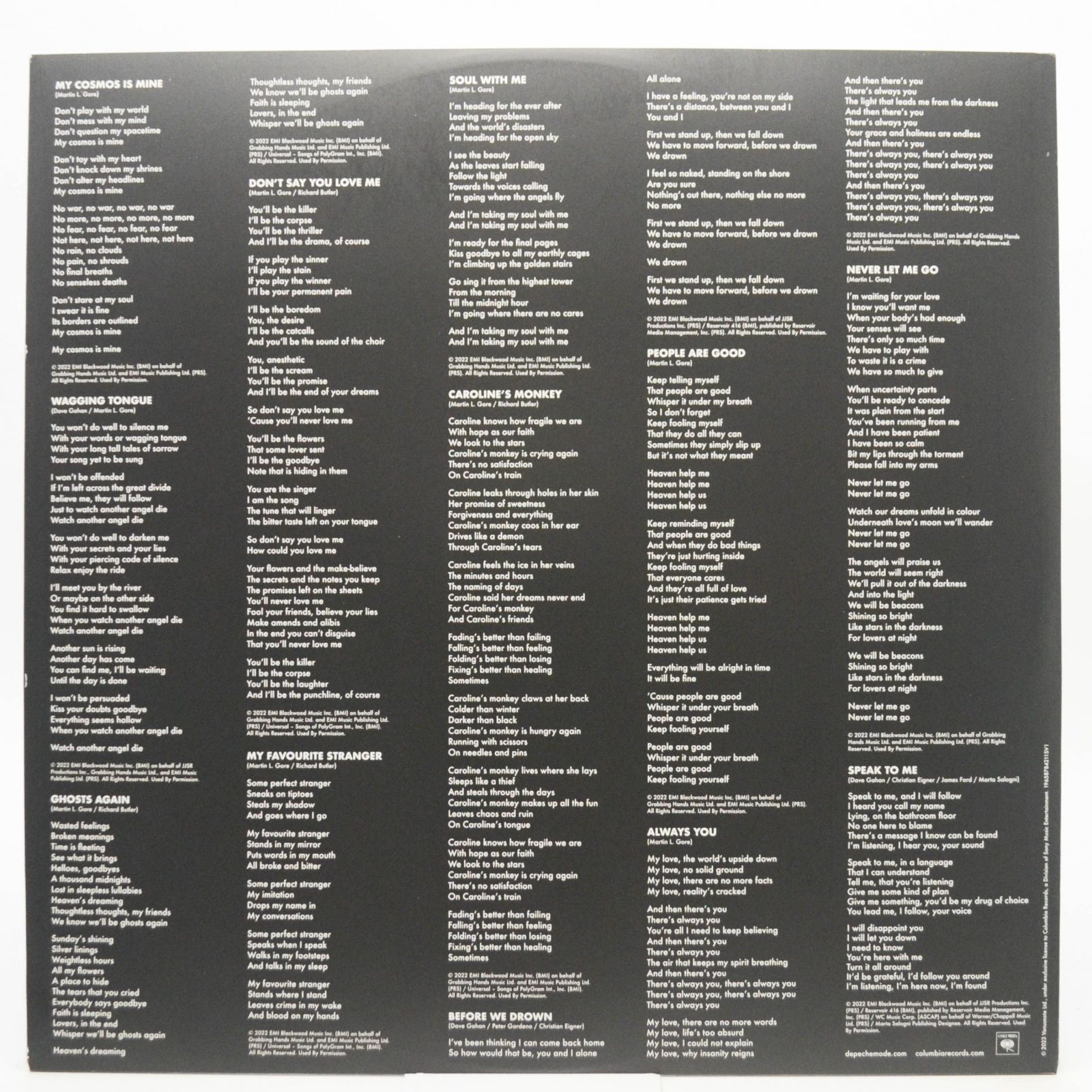 Depeche Mode — Memento Mori (2LP), 2023