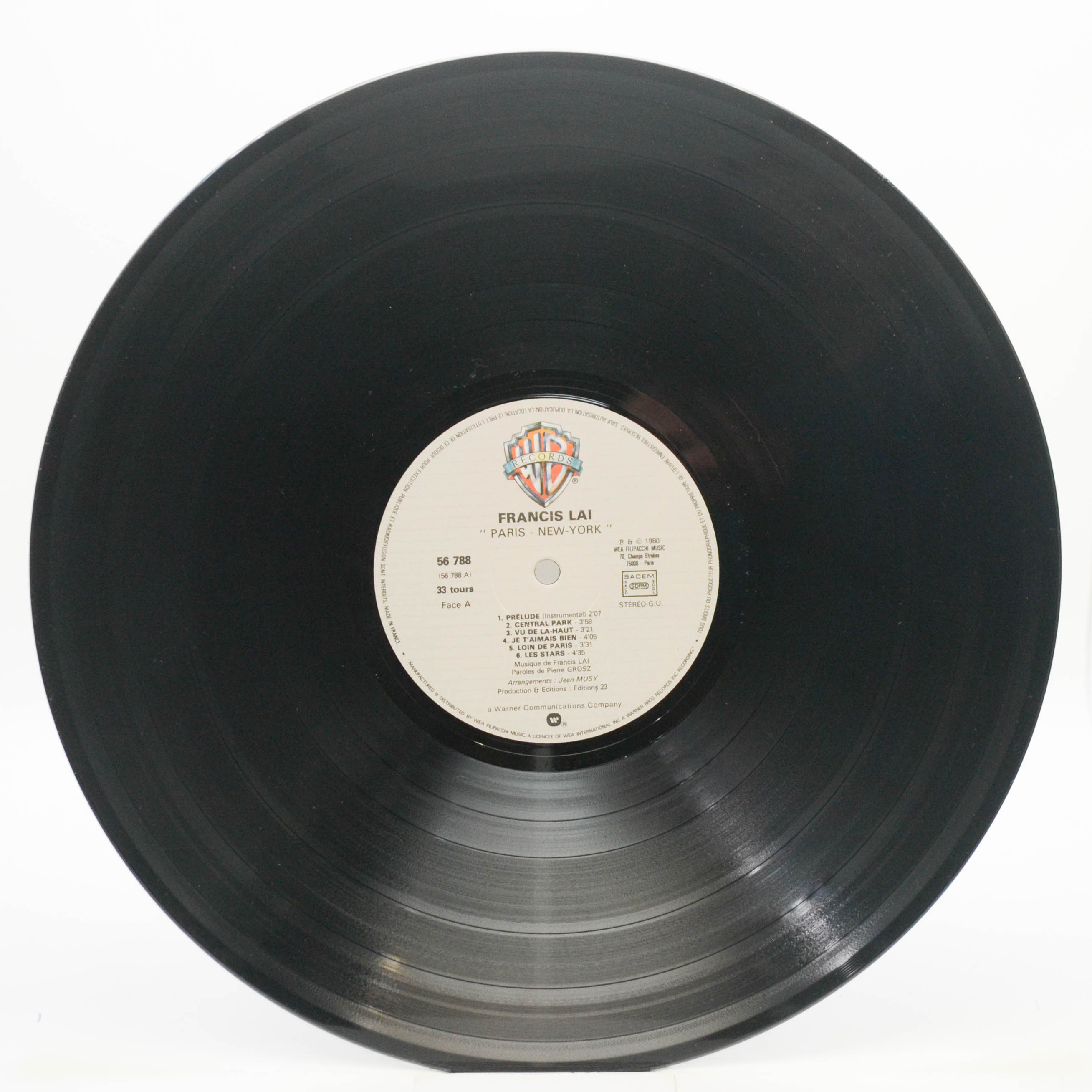 Francis Lai — Paris - New-York, 1980