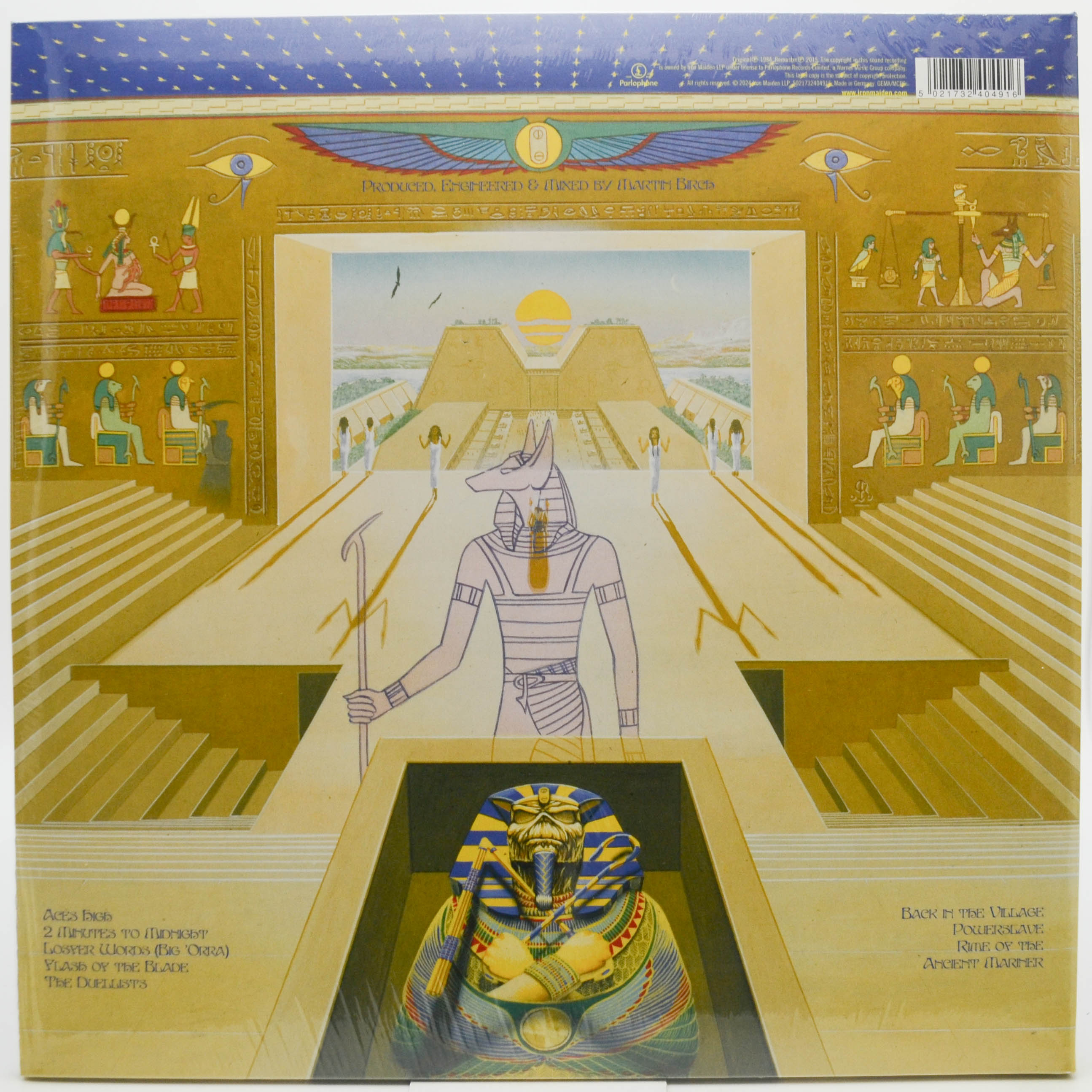 Iron Maiden — Powerslave (Animated), 1984