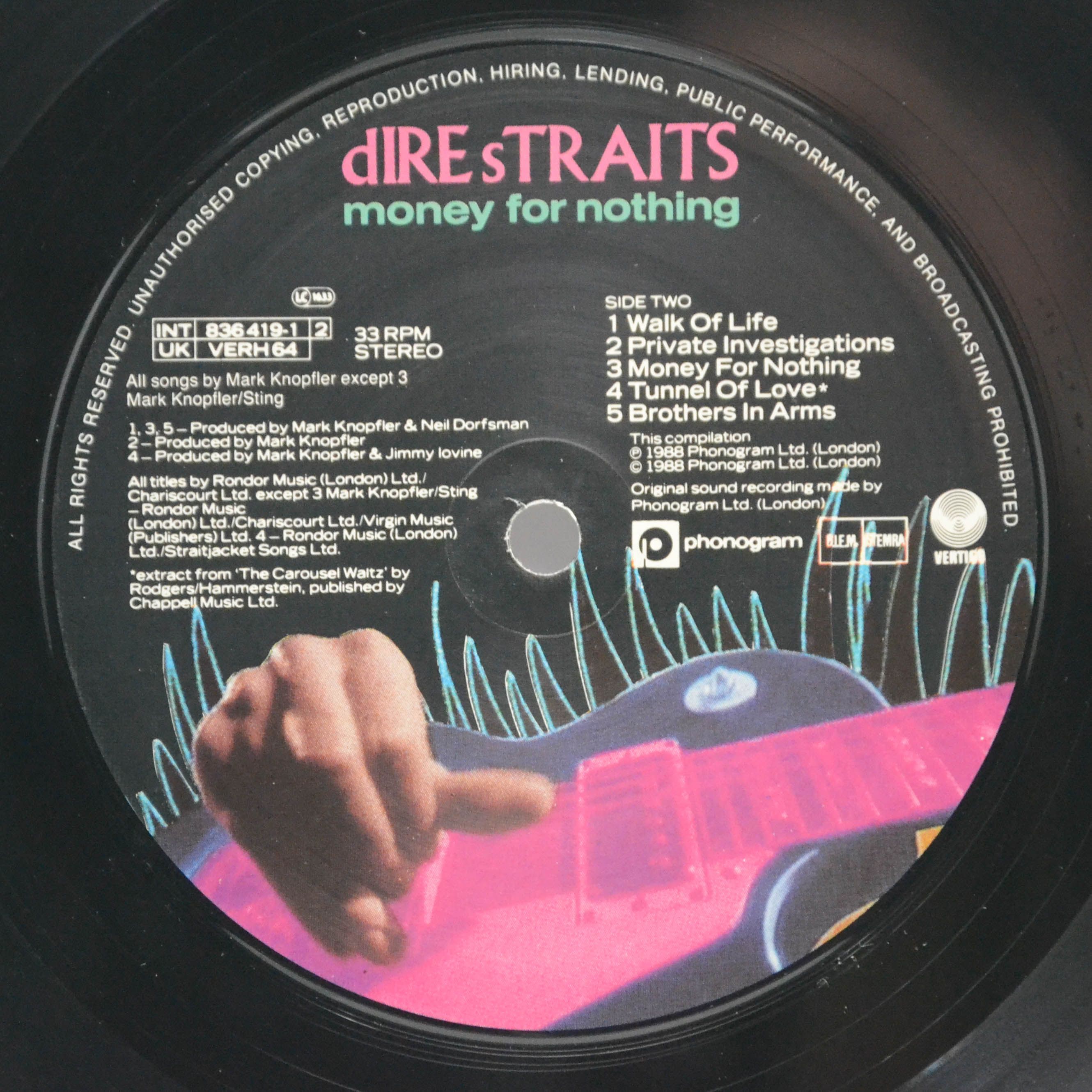 Dire Straits — Money For Nothing, 1988