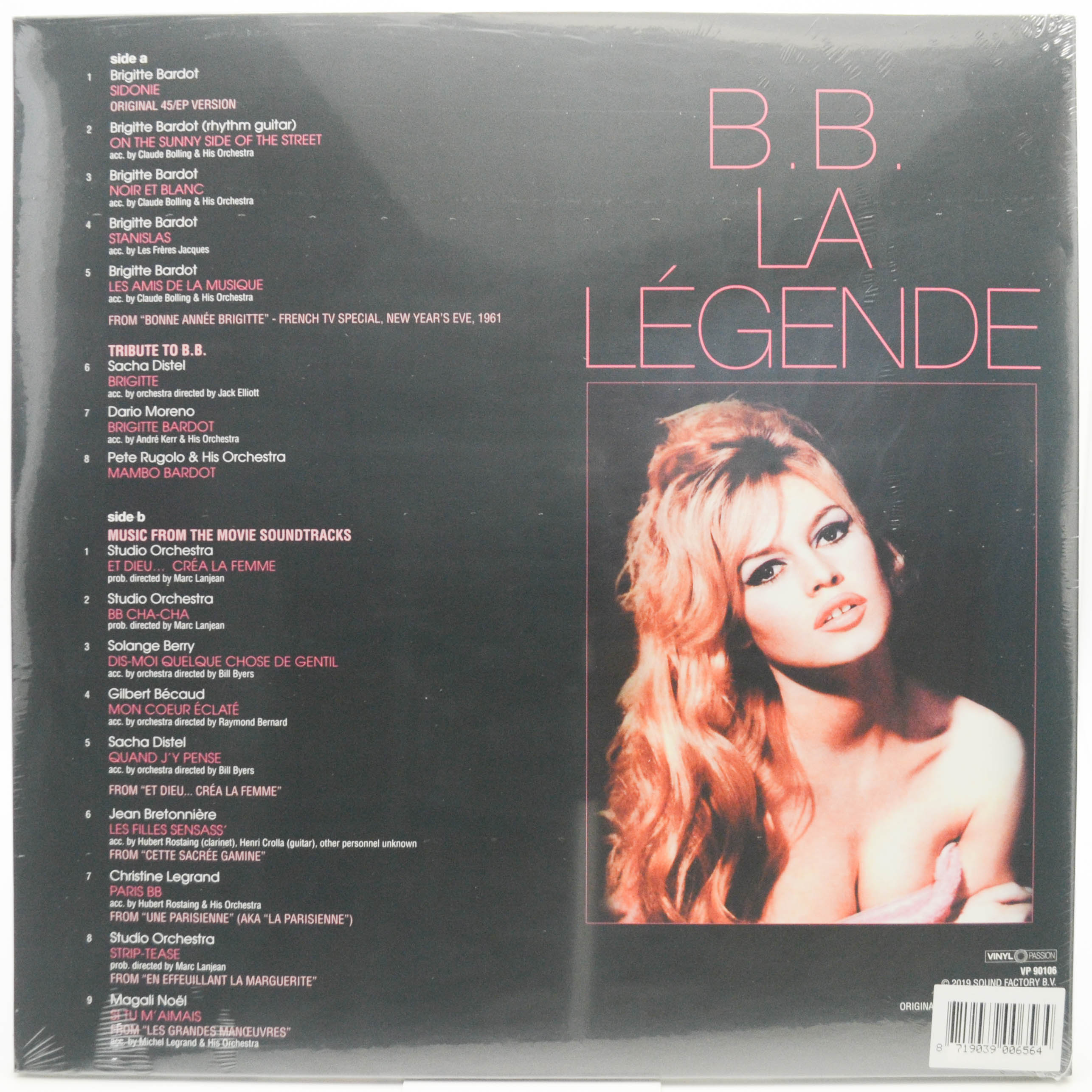 Brigitte Bardot — B.B. La Légende, 2019