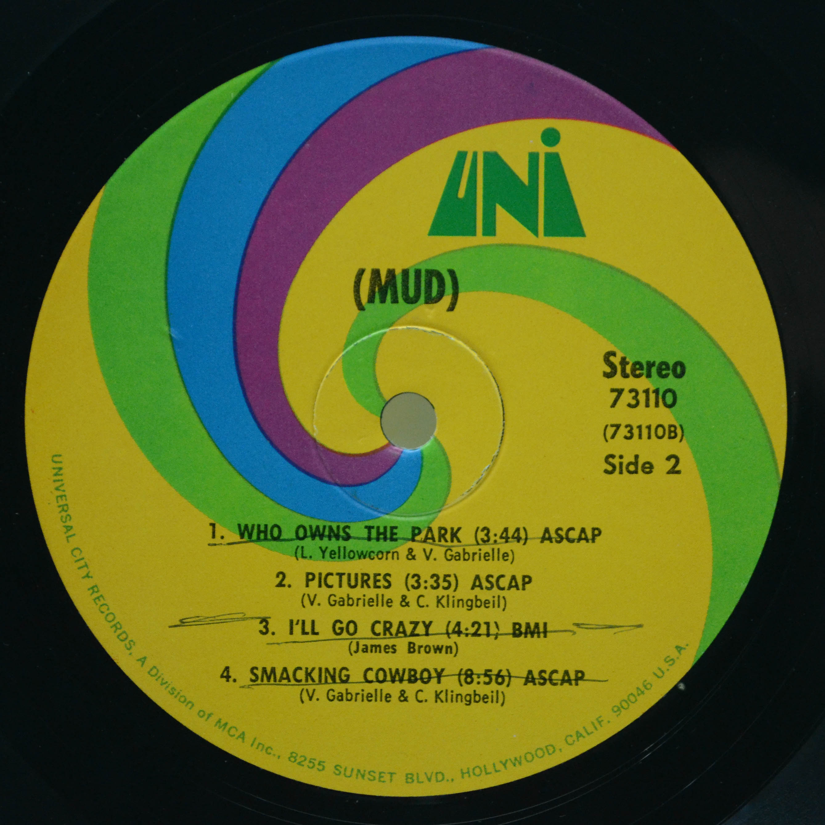 Mud — (Mud) (1-st, USA), 1971