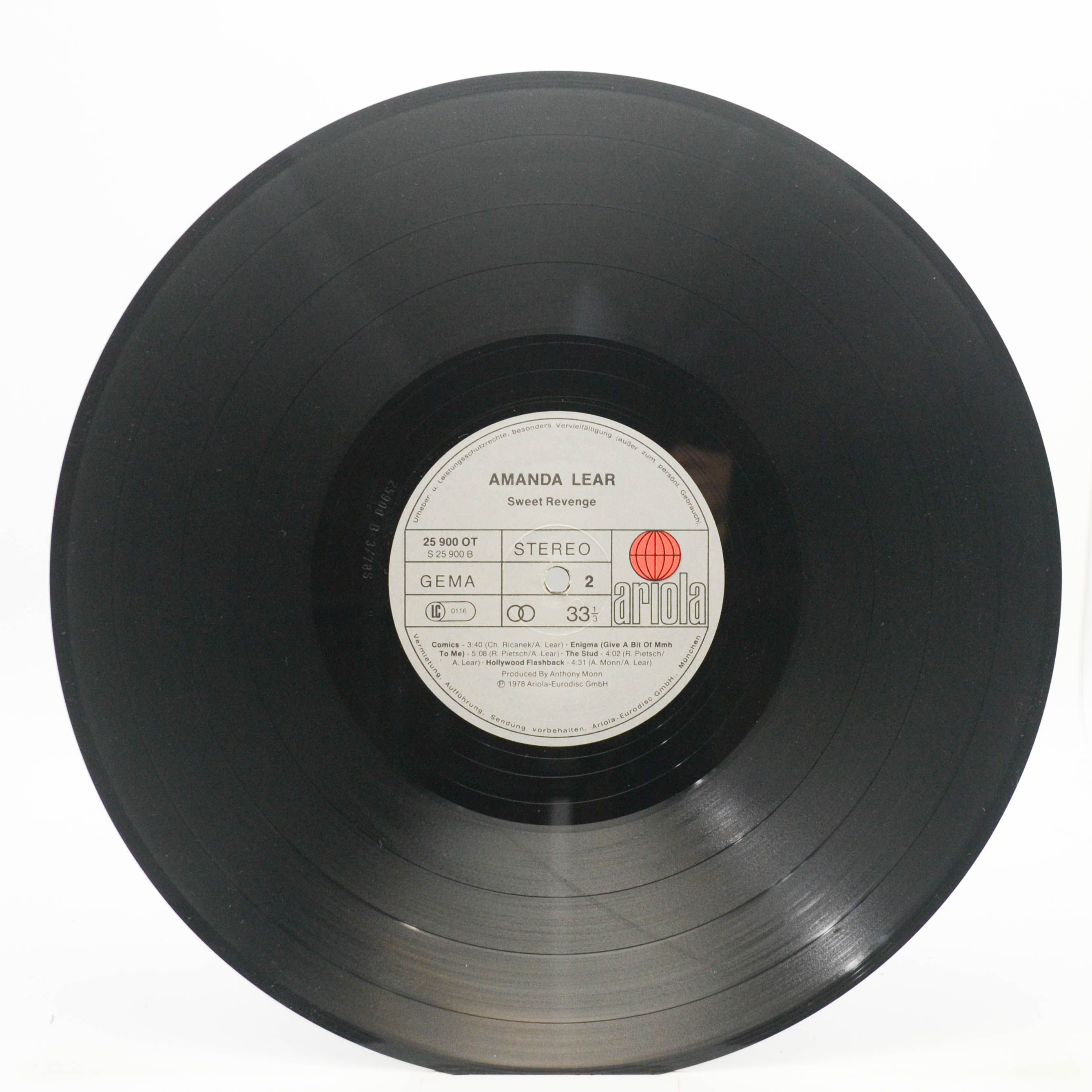 Amanda Lear — Sweet Revenge (poster), 1978