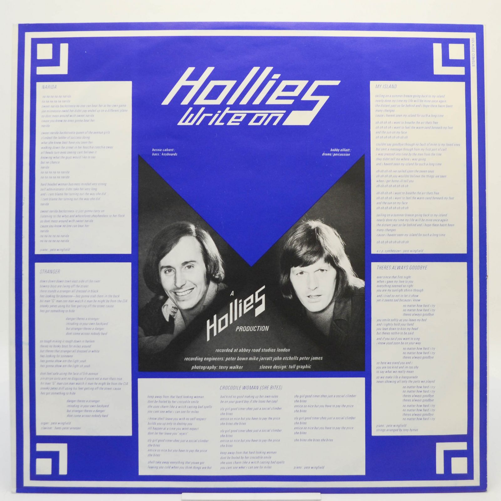 Hollies — Write On, 1975