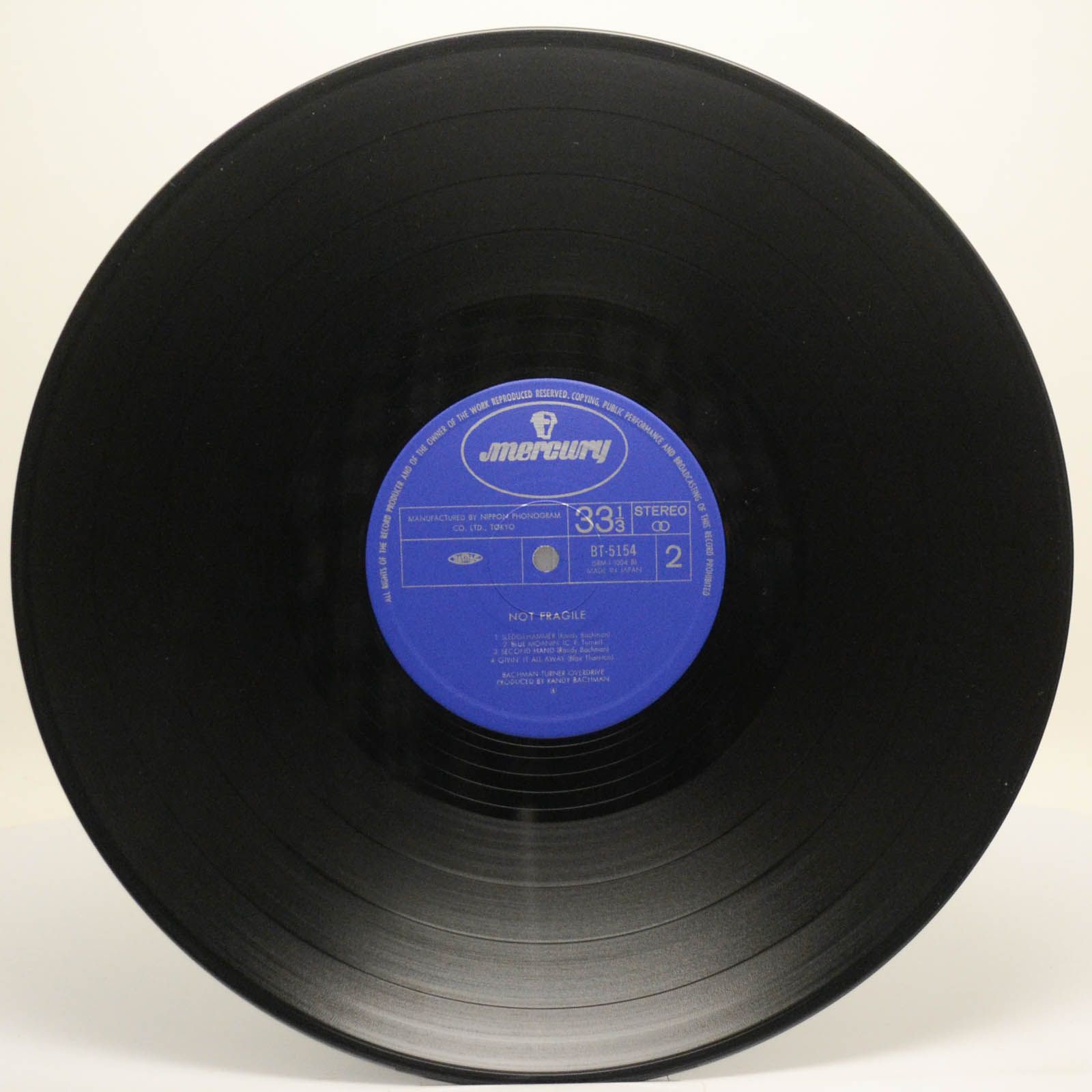 Bachman-Turner Overdrive — Not Fragile, 1974