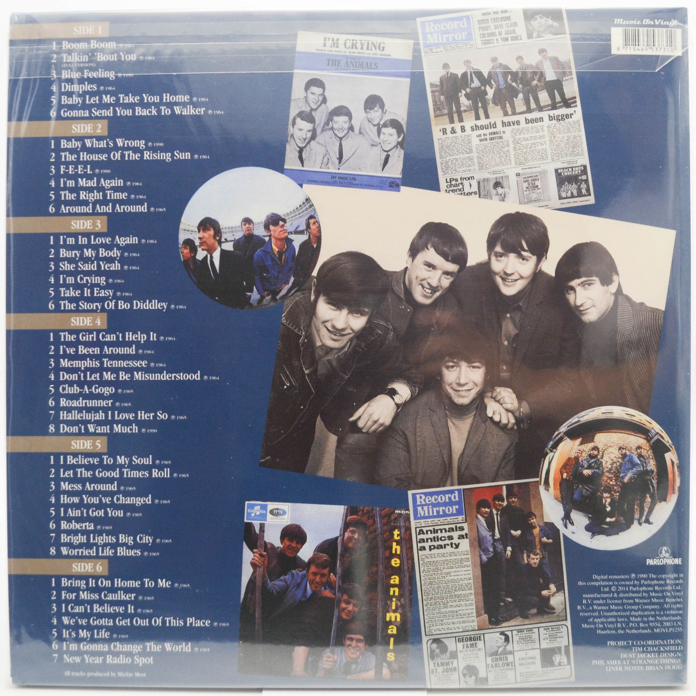 Animals — The Complete Animals (3LP), 1990