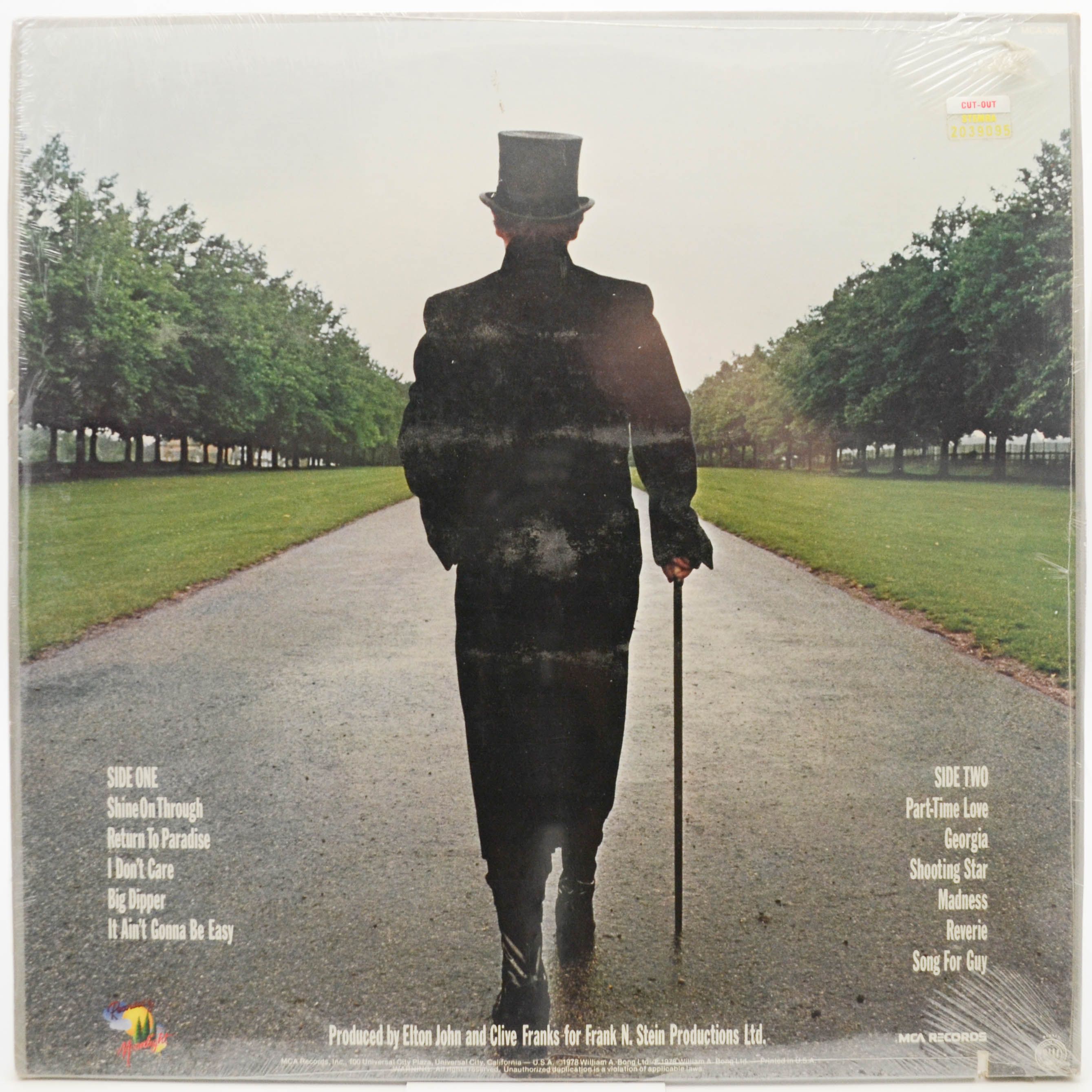 Elton John — A Single Man (USA), 1978