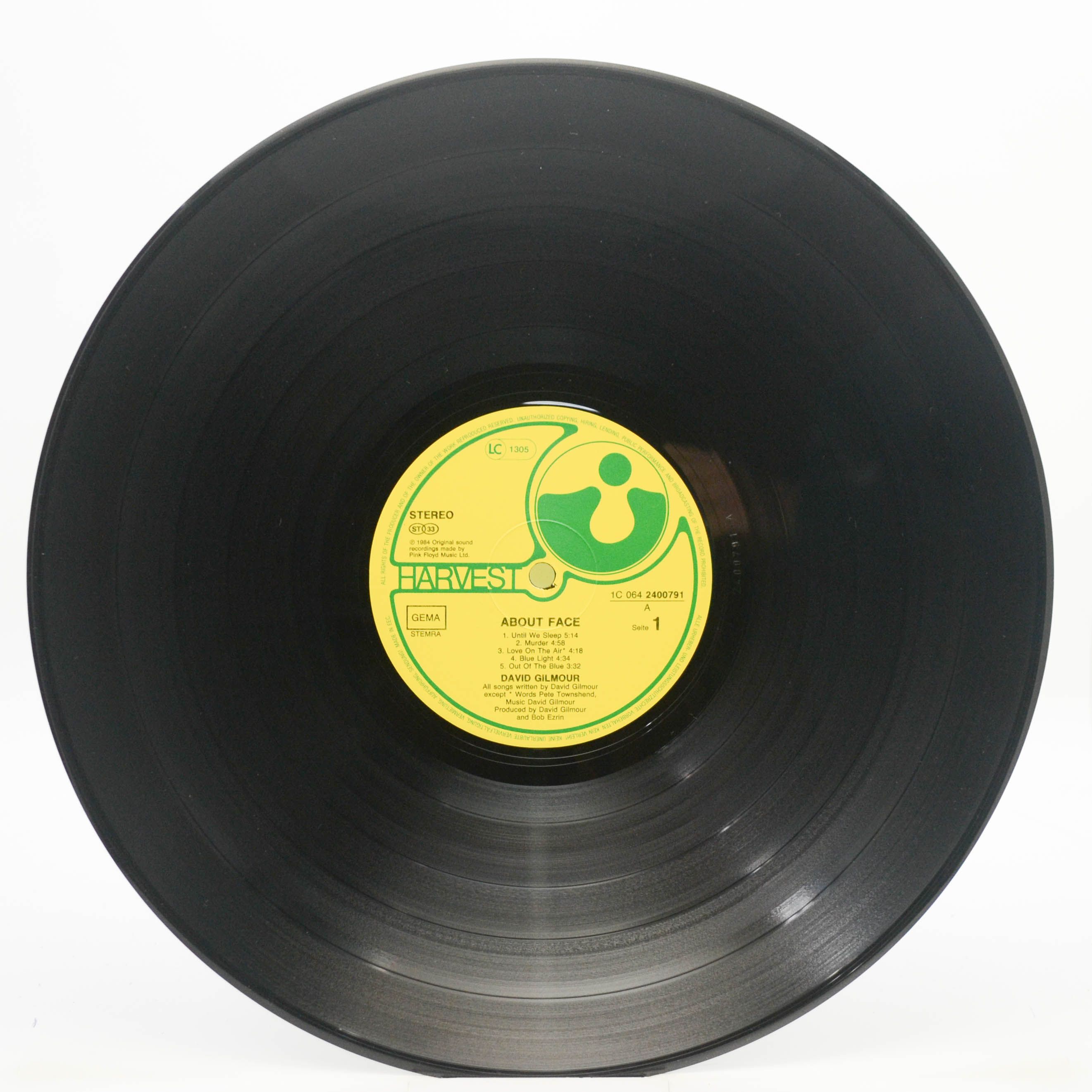 David Gilmour — About Face, 1984