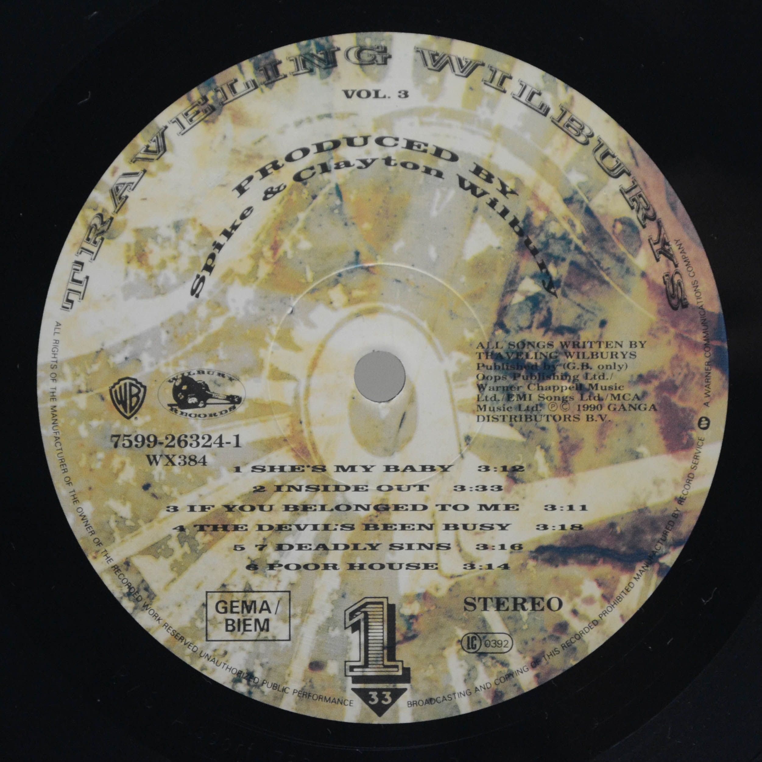 Traveling Wilburys — Vol. 3, 1990