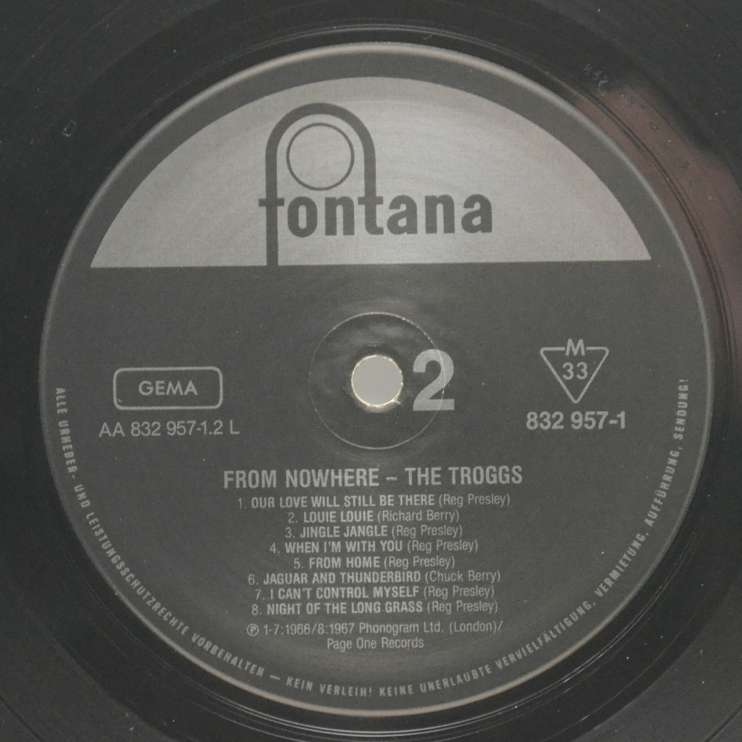 Troggs — From Nowhere, 1966