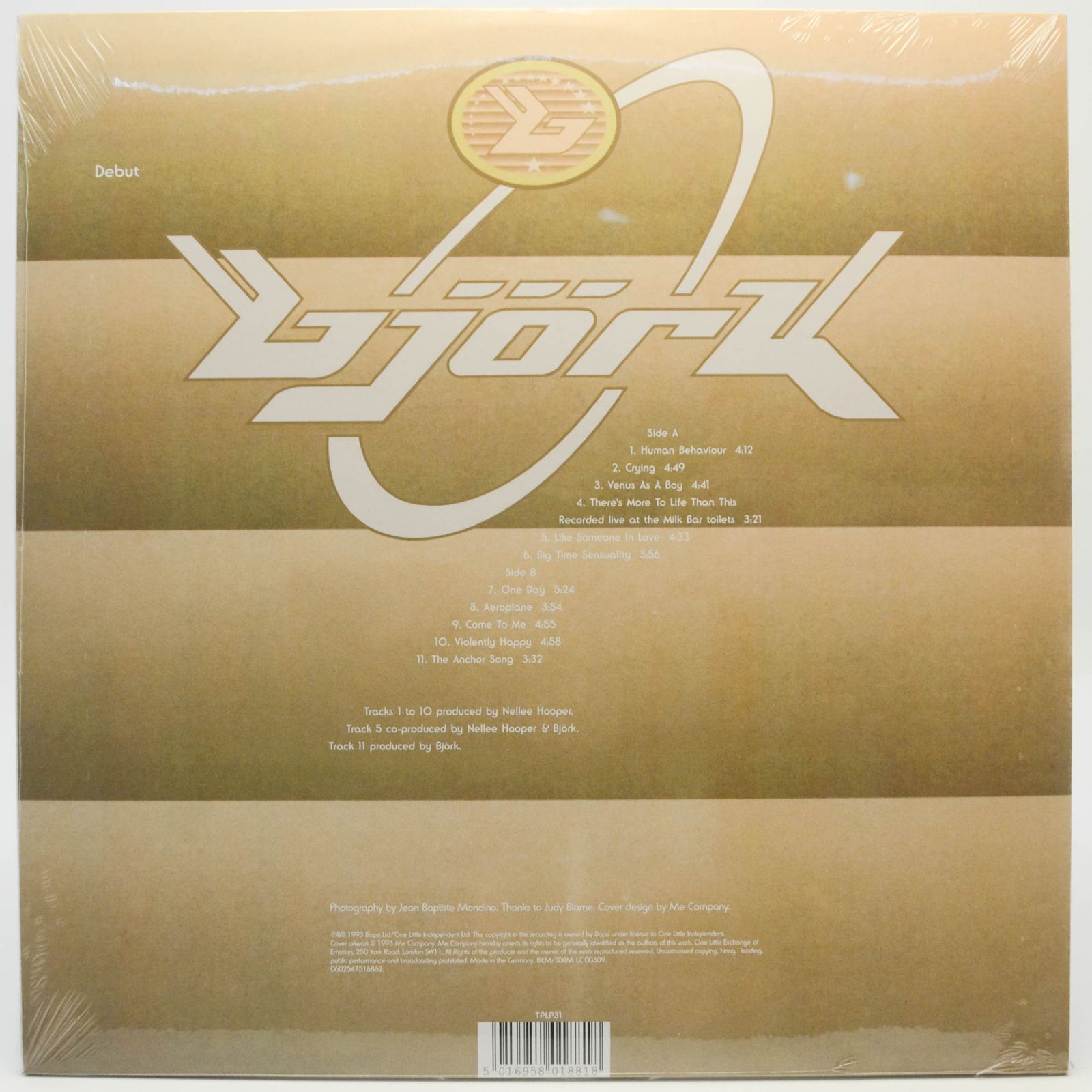 Björk — Debut, 1993