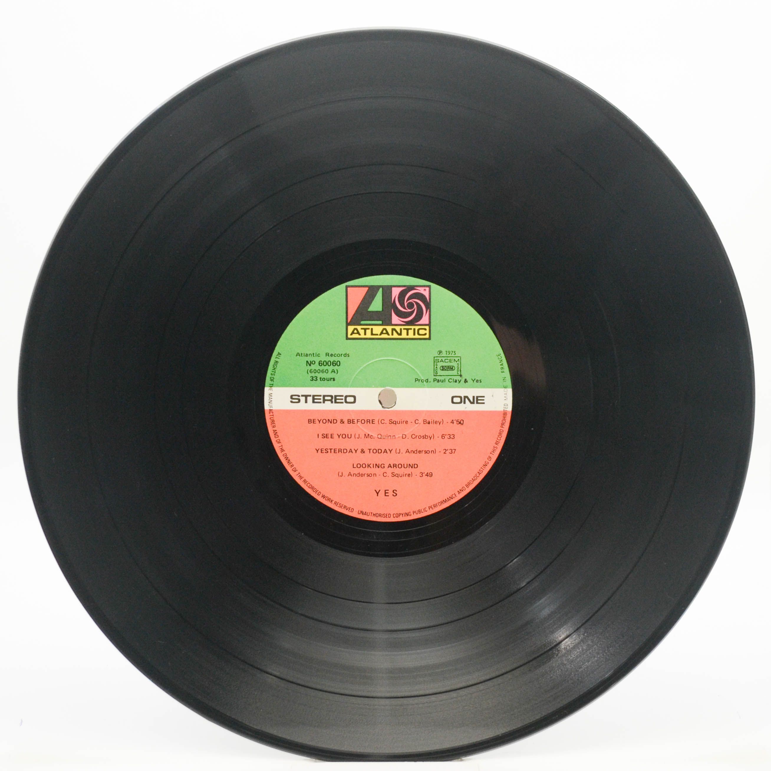 Yes — 2 Originals Of Yes (2LP), 1973