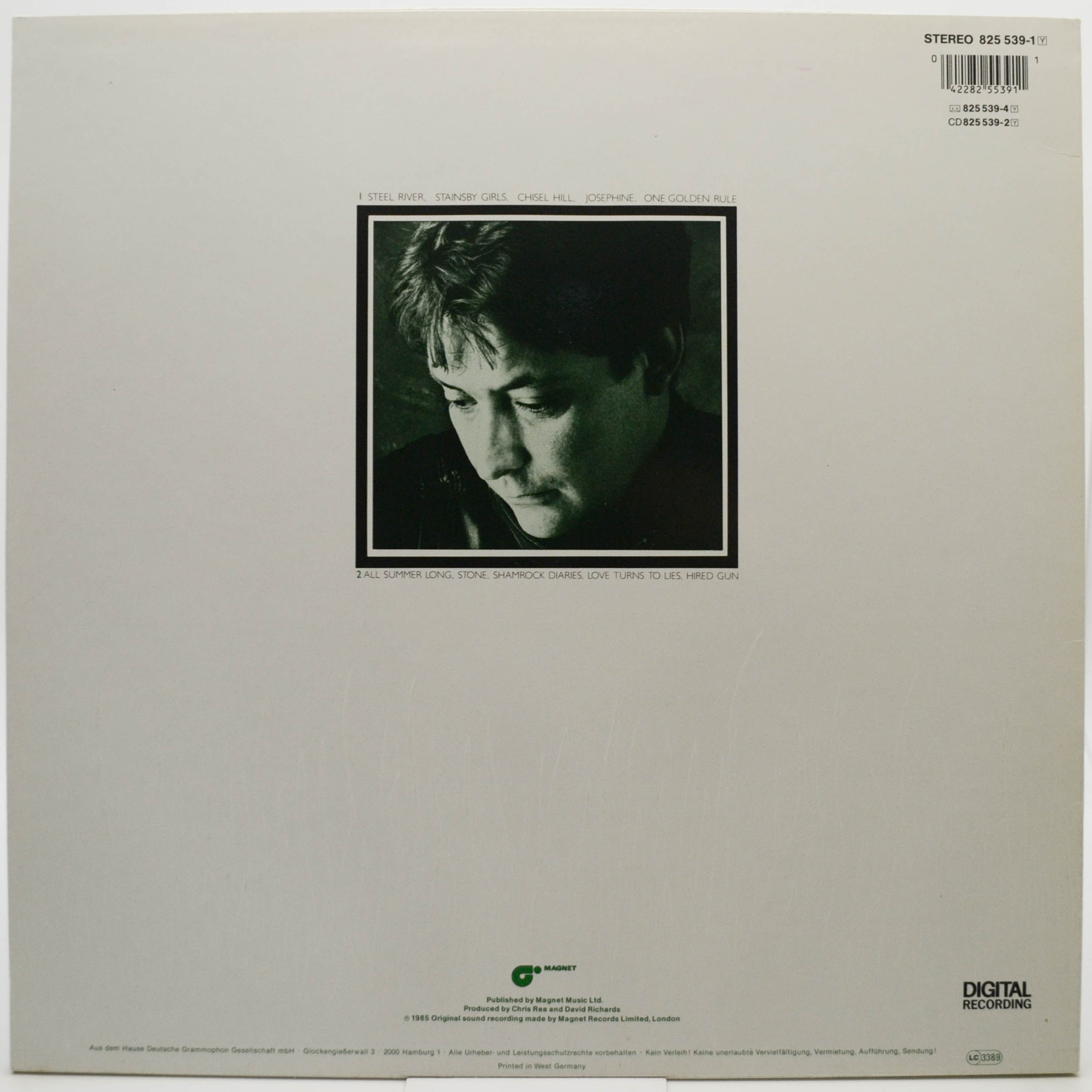 Chris Rea — Shamrock Diaries, 1985