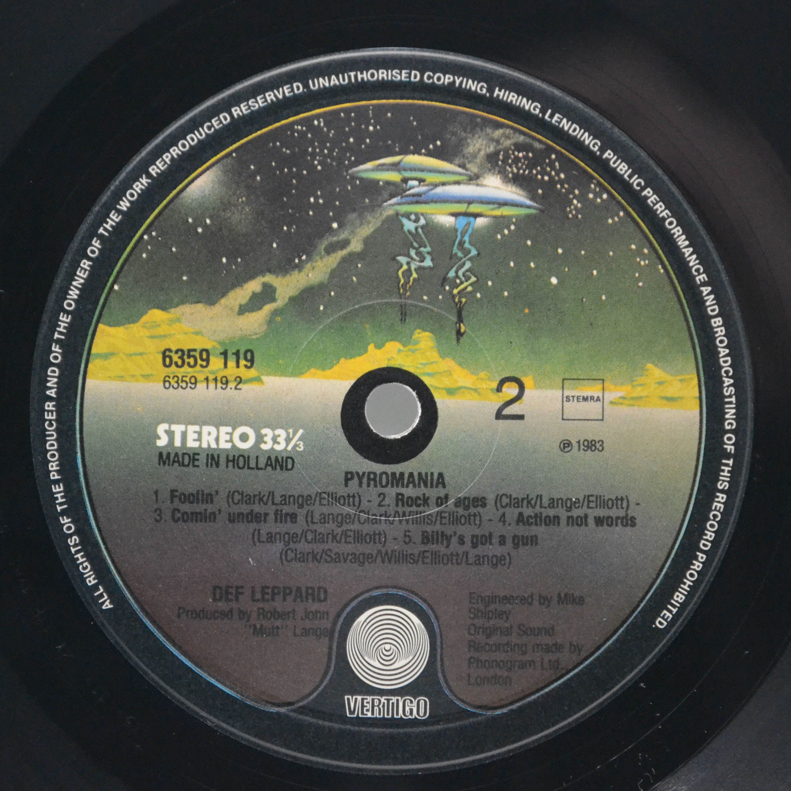 Def Leppard — Pyromania, 1983