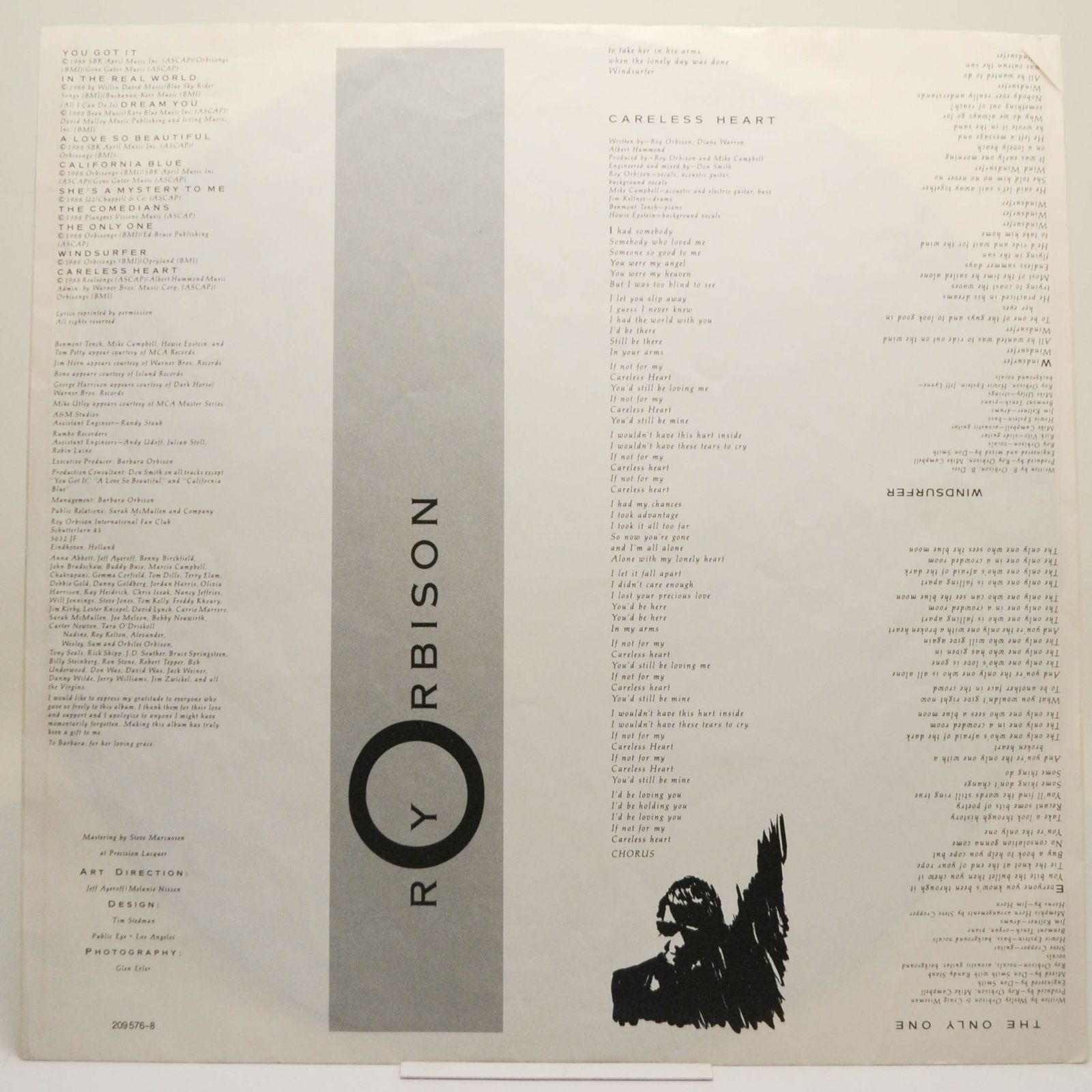 Roy Orbison — Mystery Girl, 1989