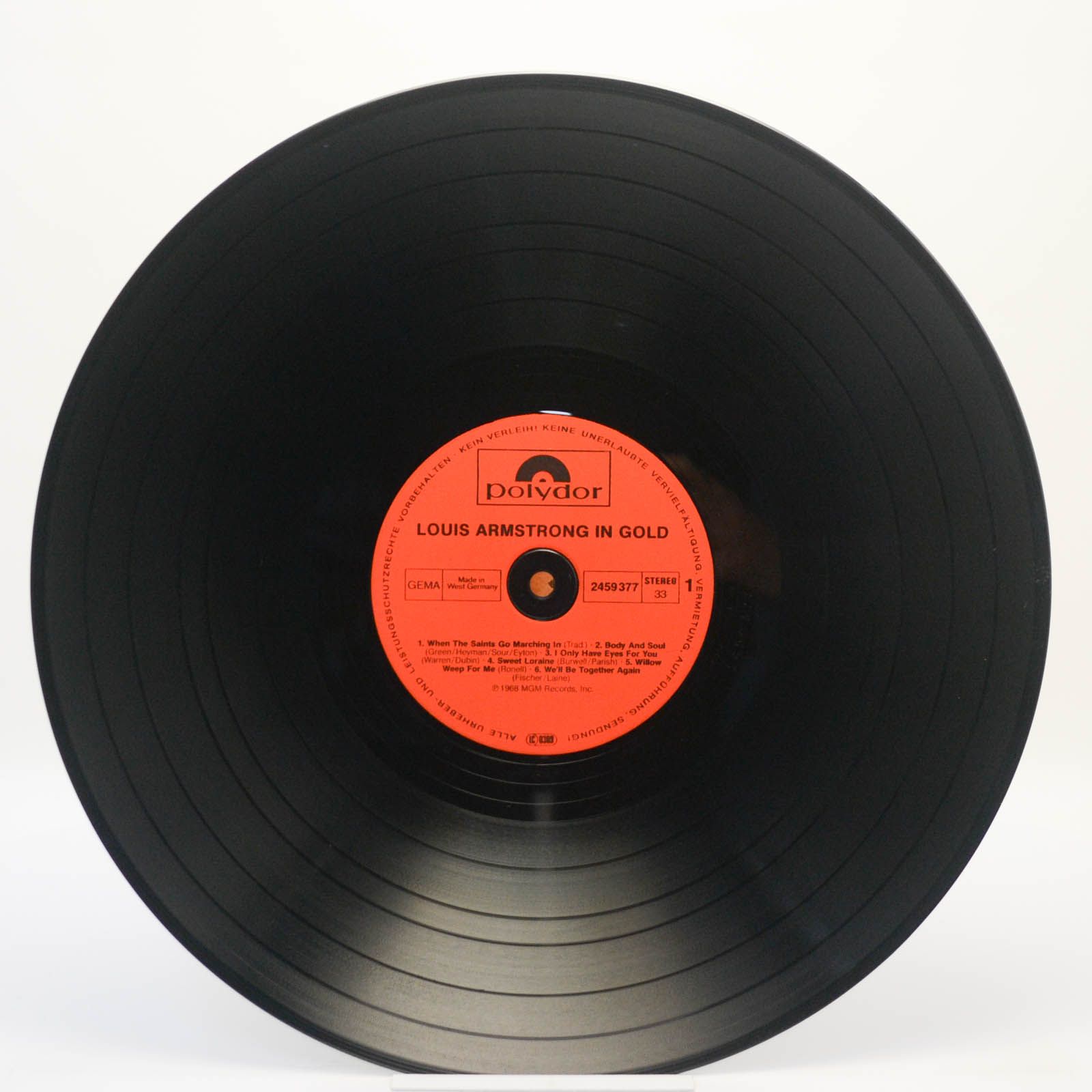 Louis Armstrong — In Gold, 1977