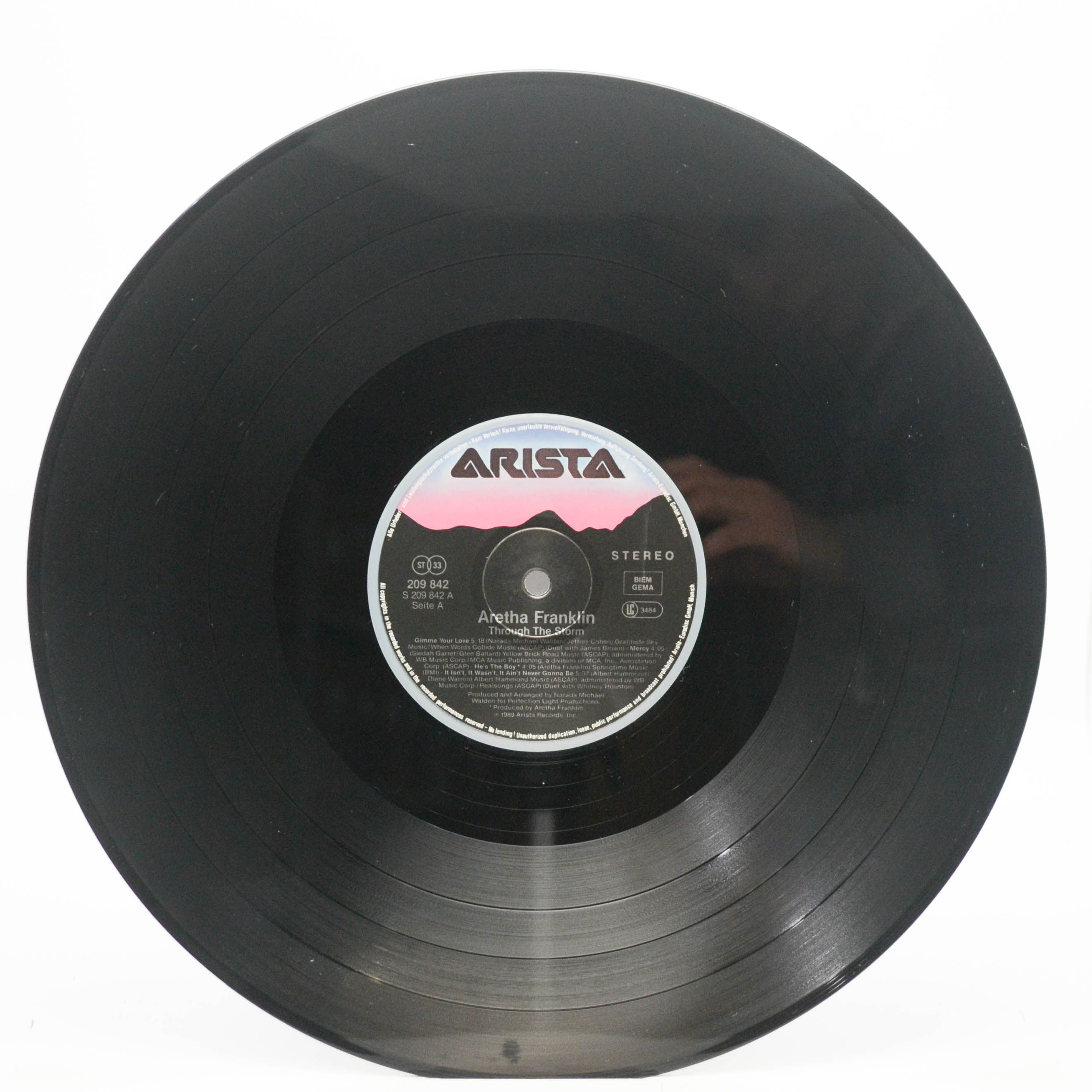 Aretha Franklin — Through The Storm, 1989