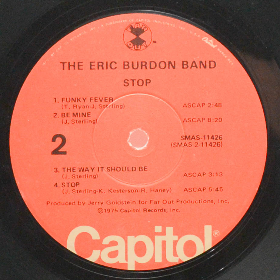 Eric Burdon Band — Stop (USA), 1975