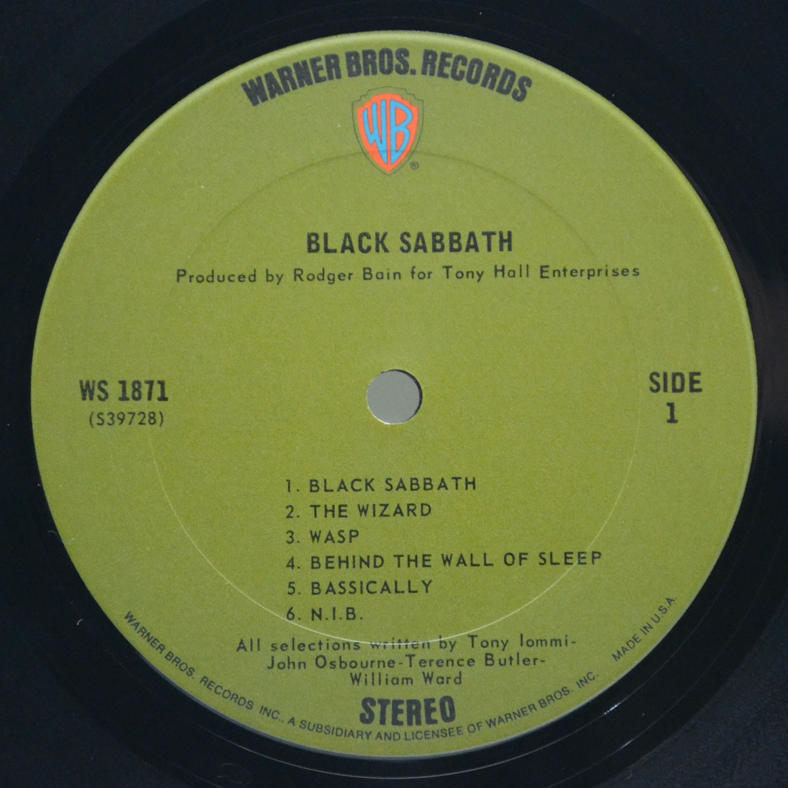 Black Sabbath — Black Sabbath (USA), 1970