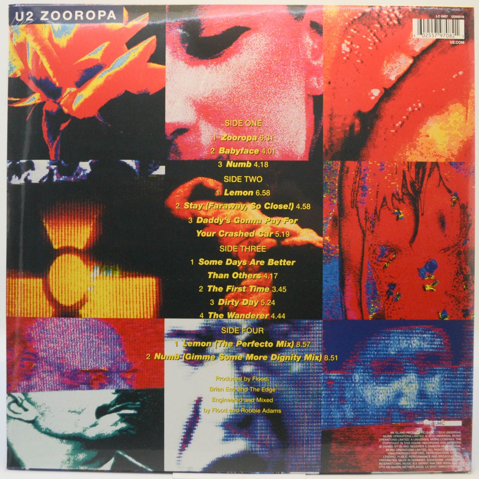 U2 — Zooropa, 2018