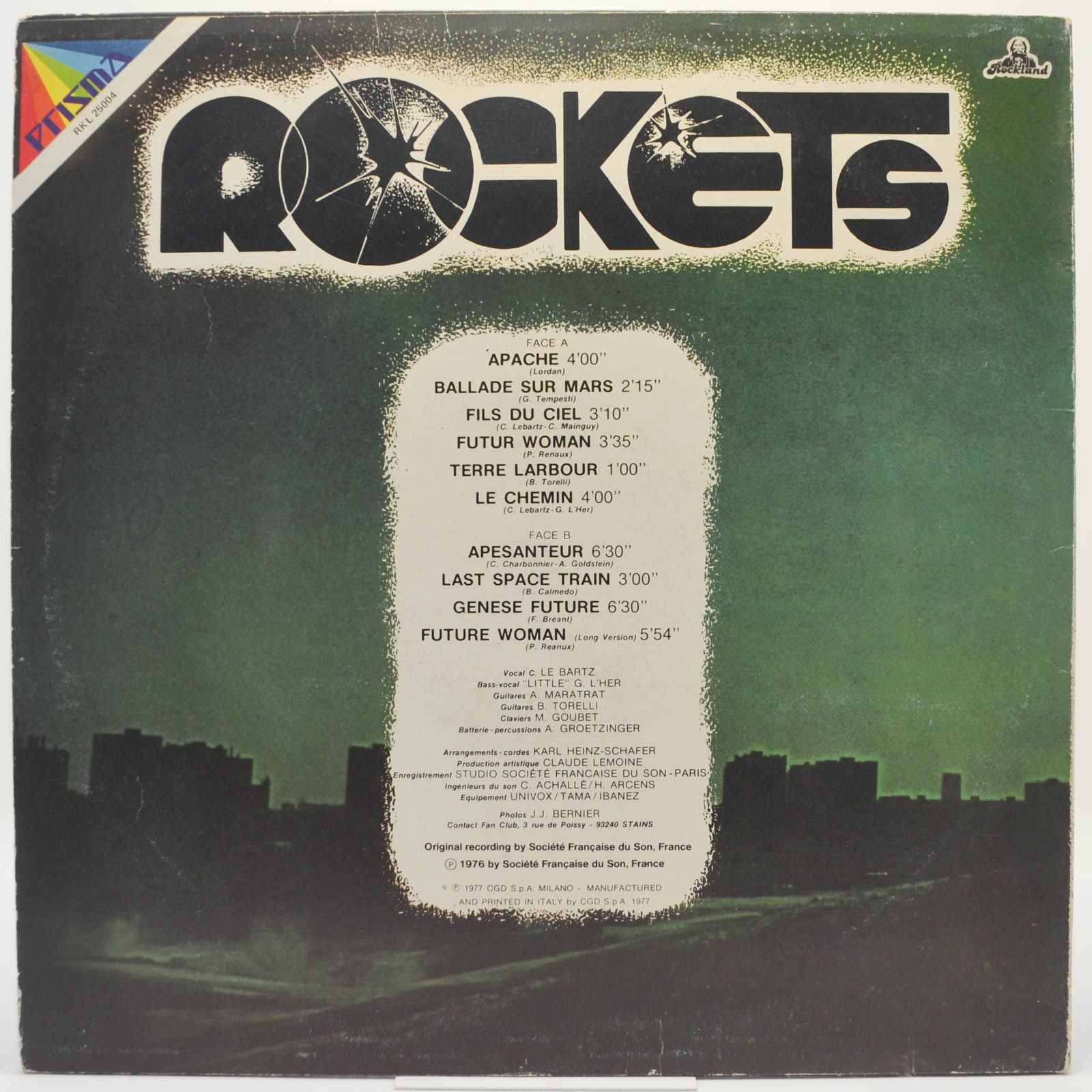 Rockets — Rockets, 1976