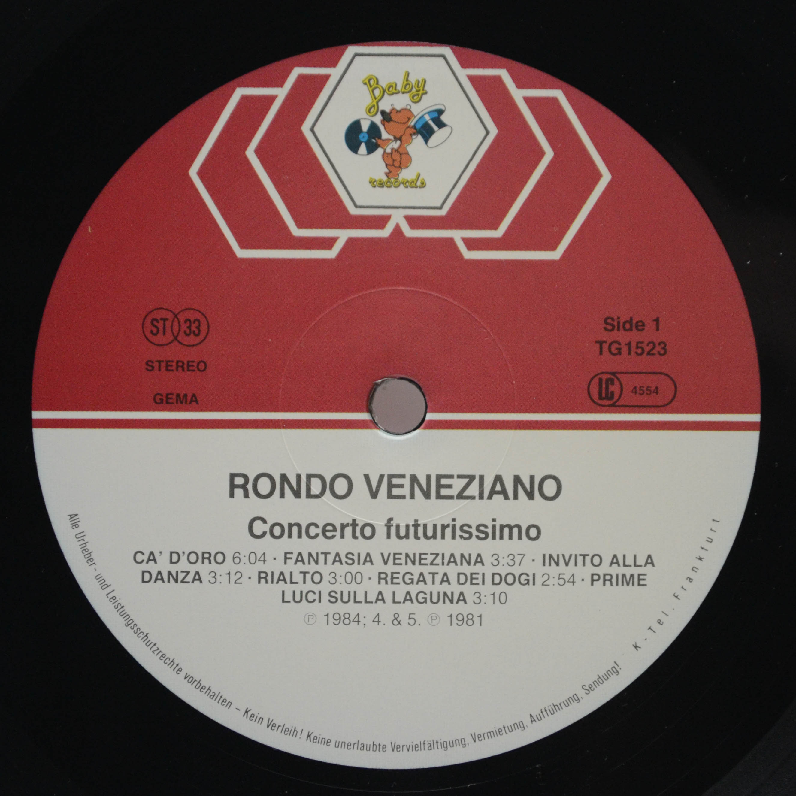 Rondò Veneziano — Concerto Futurissimo, 1984
