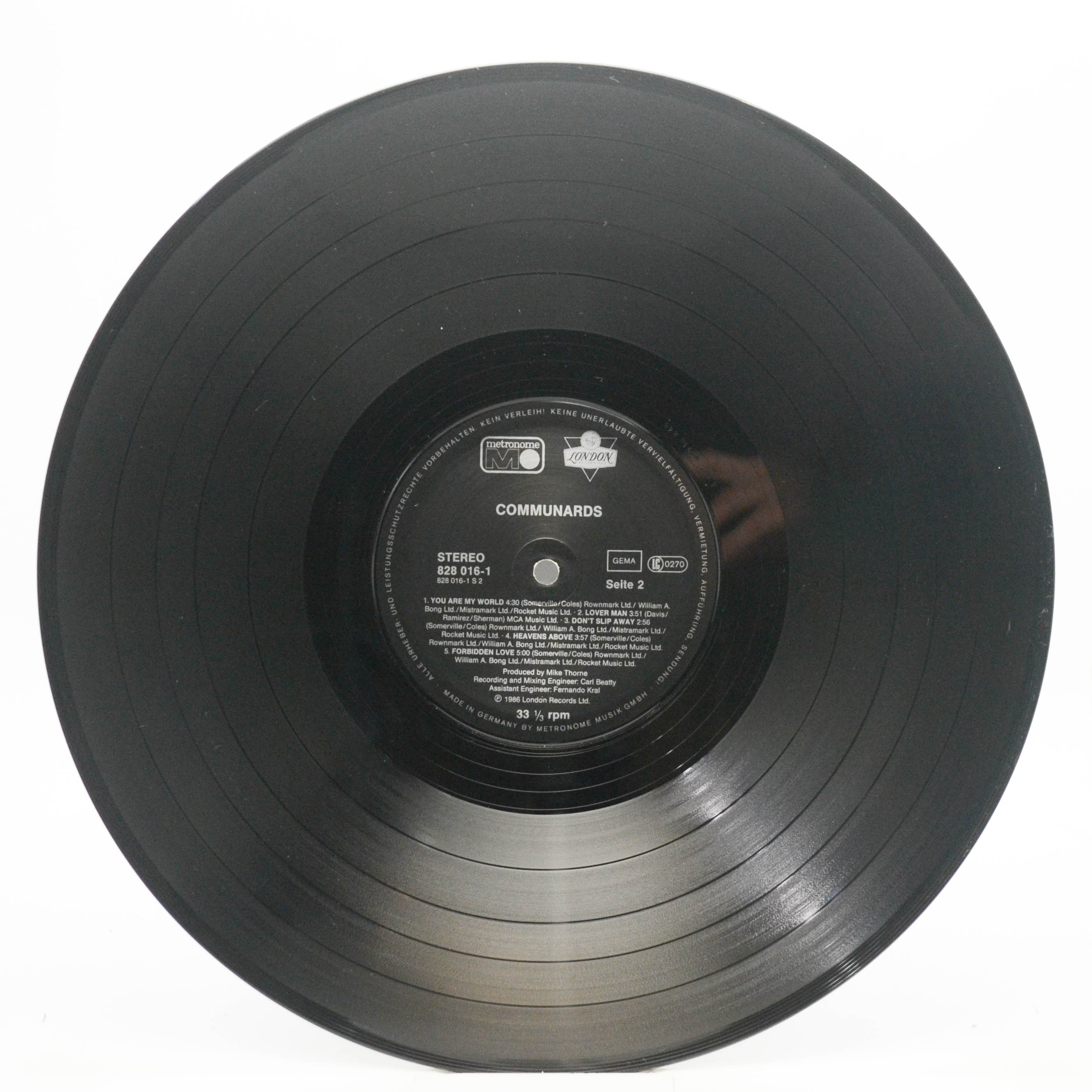 Communards — Communards, 1986