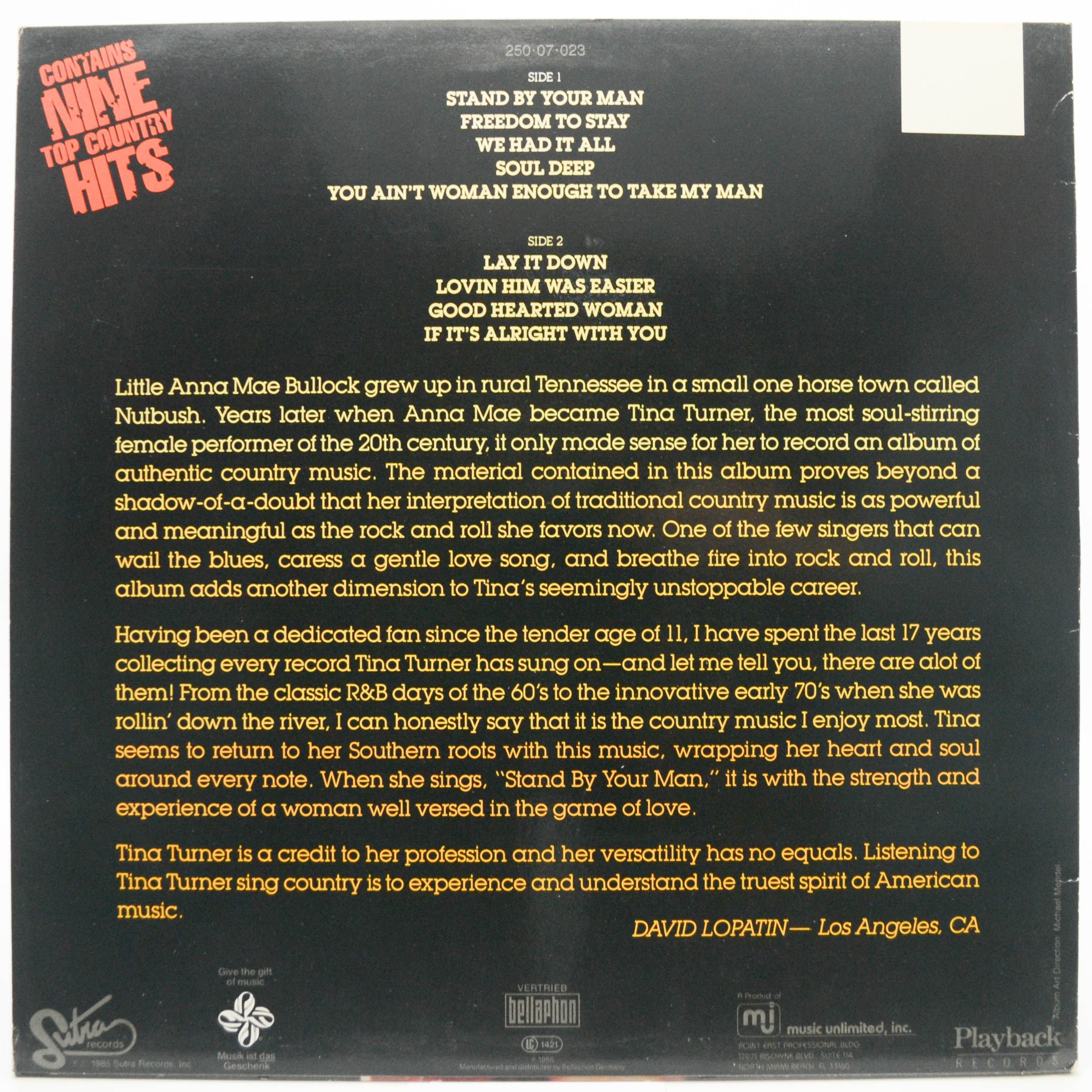 Tina Turner — Stand By Your Man, 1986