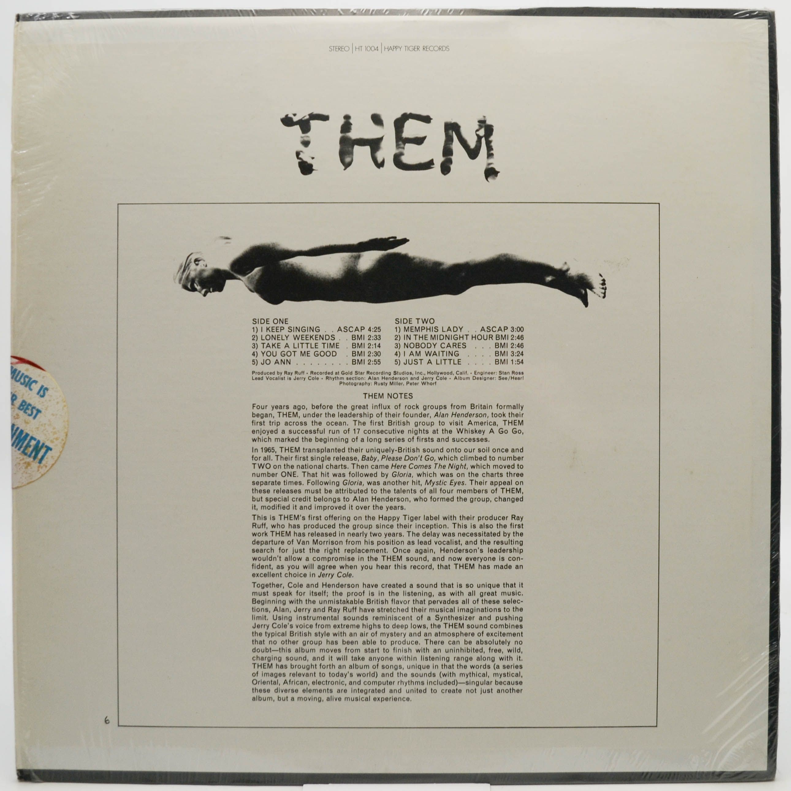 Them — Them (USA), 1969