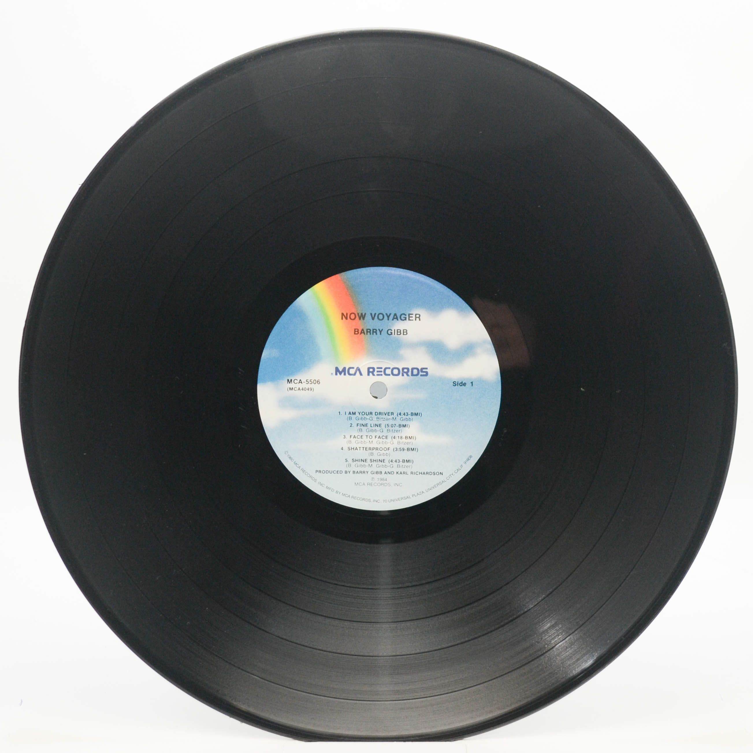 Barry Gibb — Now Voyager (USA), 1984