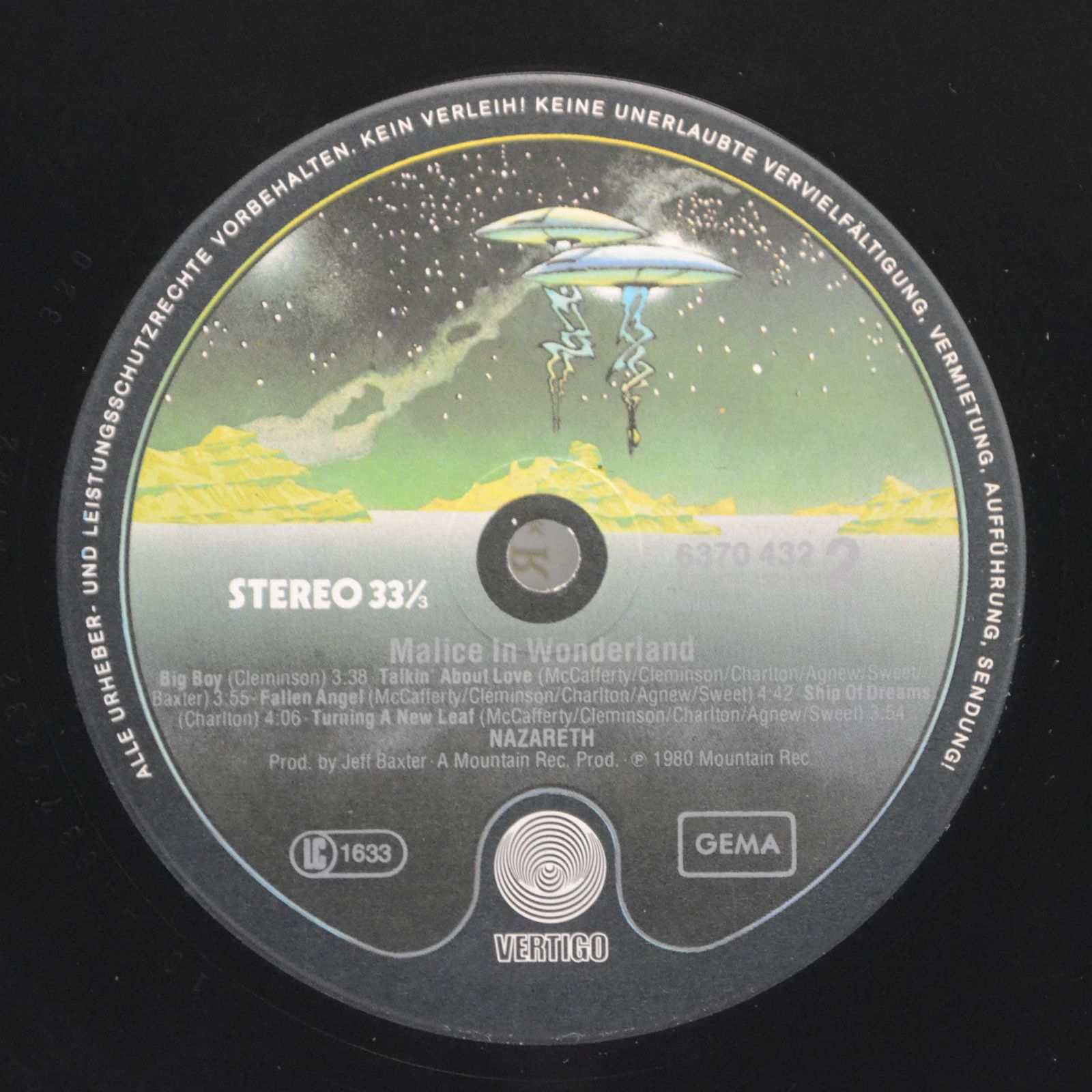 Nazareth — Malice In Wonderland, 1980