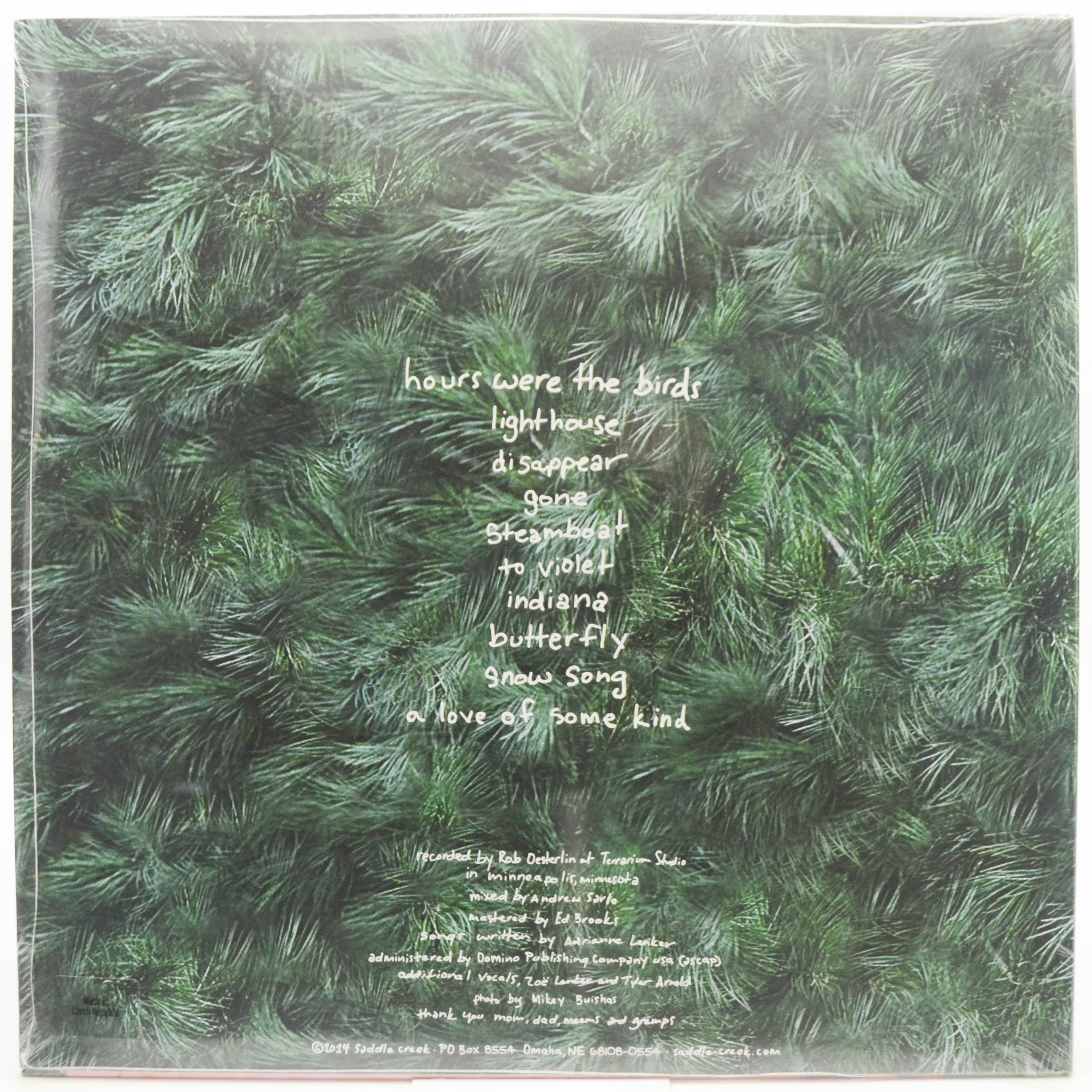 Adrianne Lenker — Hours Were The Birds, 2014