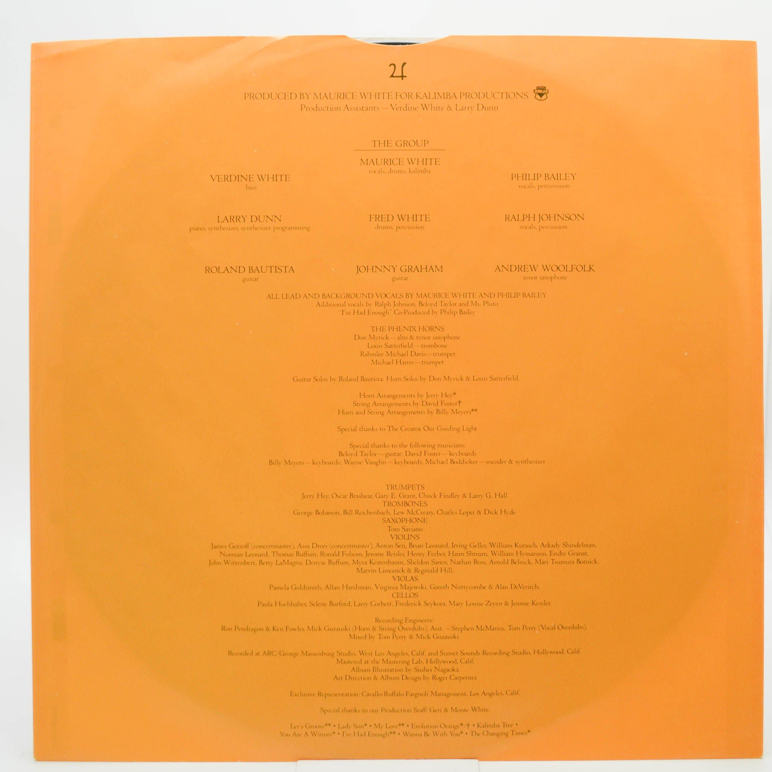 Earth, Wind & Fire — Raise!, 1981