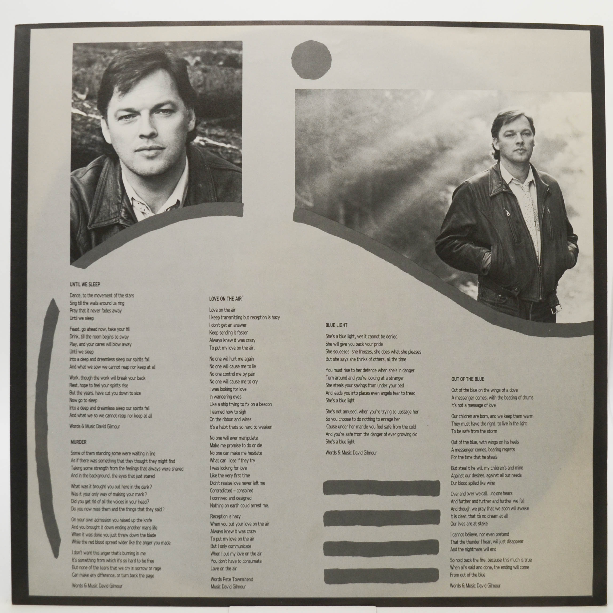 David Gilmour — About Face, 1984