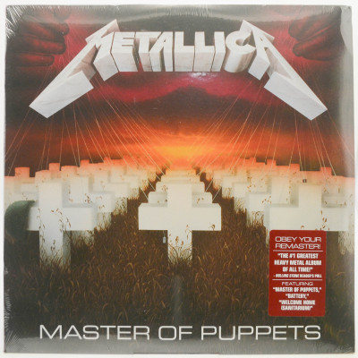Виниловая пластинка Master Of Puppets, 1986