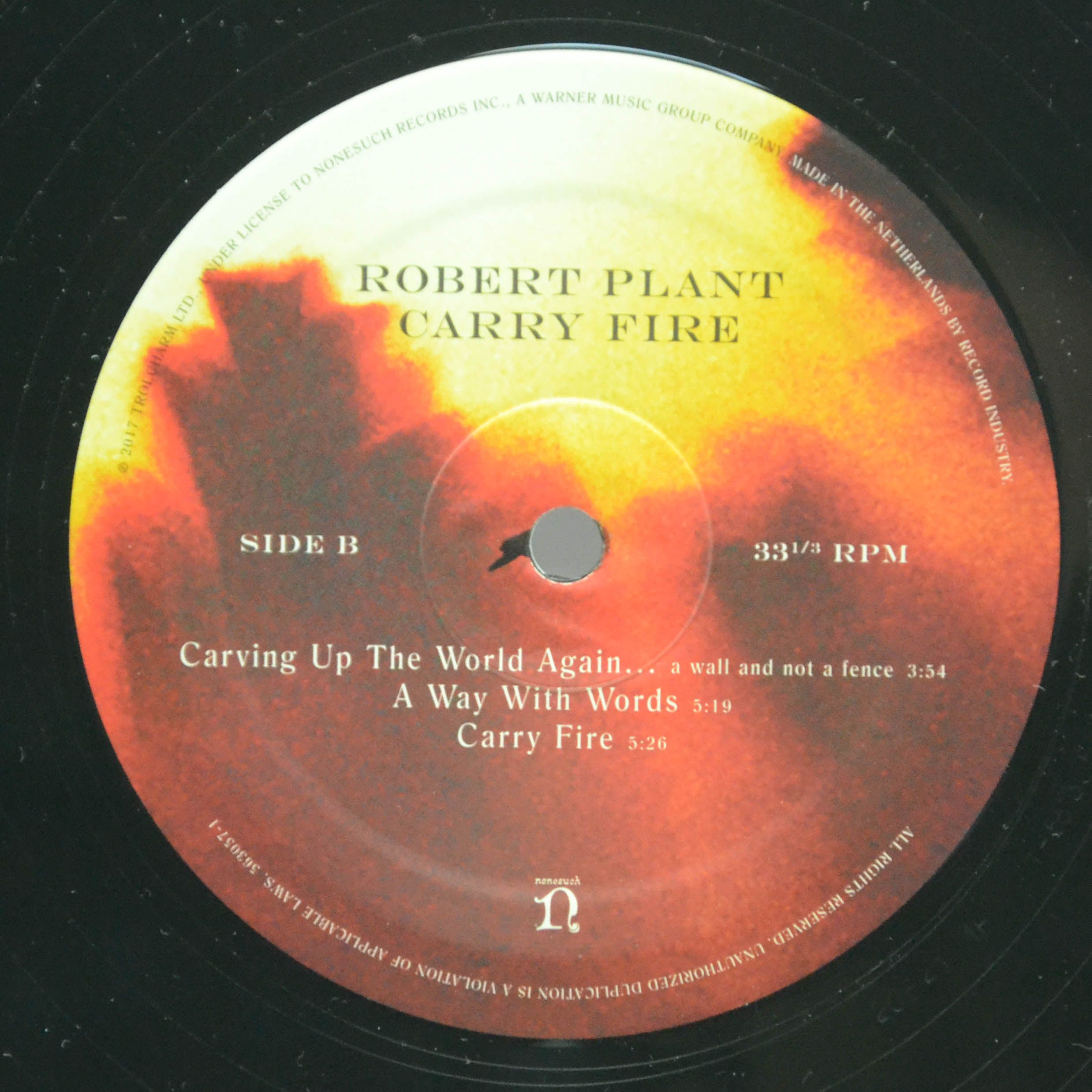 Robert Plant — Carry Fire (2LP), 2017